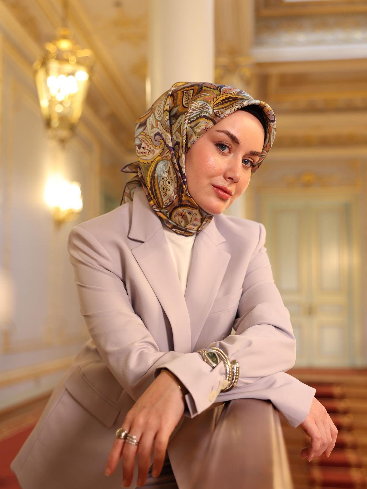 Silk Home Twill İpek Eşarp 11456-21