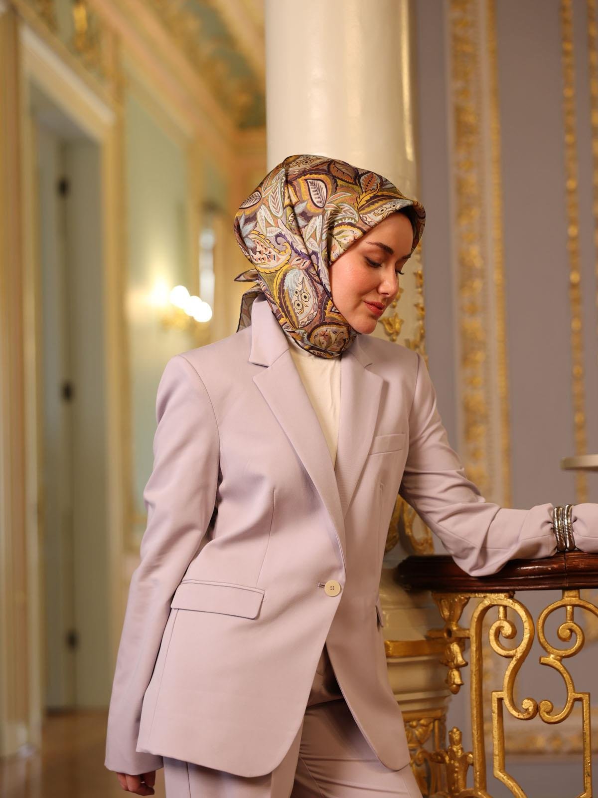 Silk Home Twill İpek Eşarp 11456-21