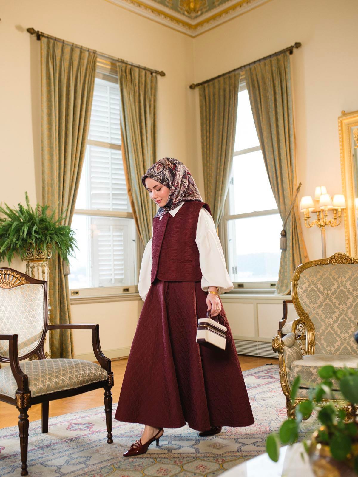 Silk Home Twill İpek Eşarp 11456-34