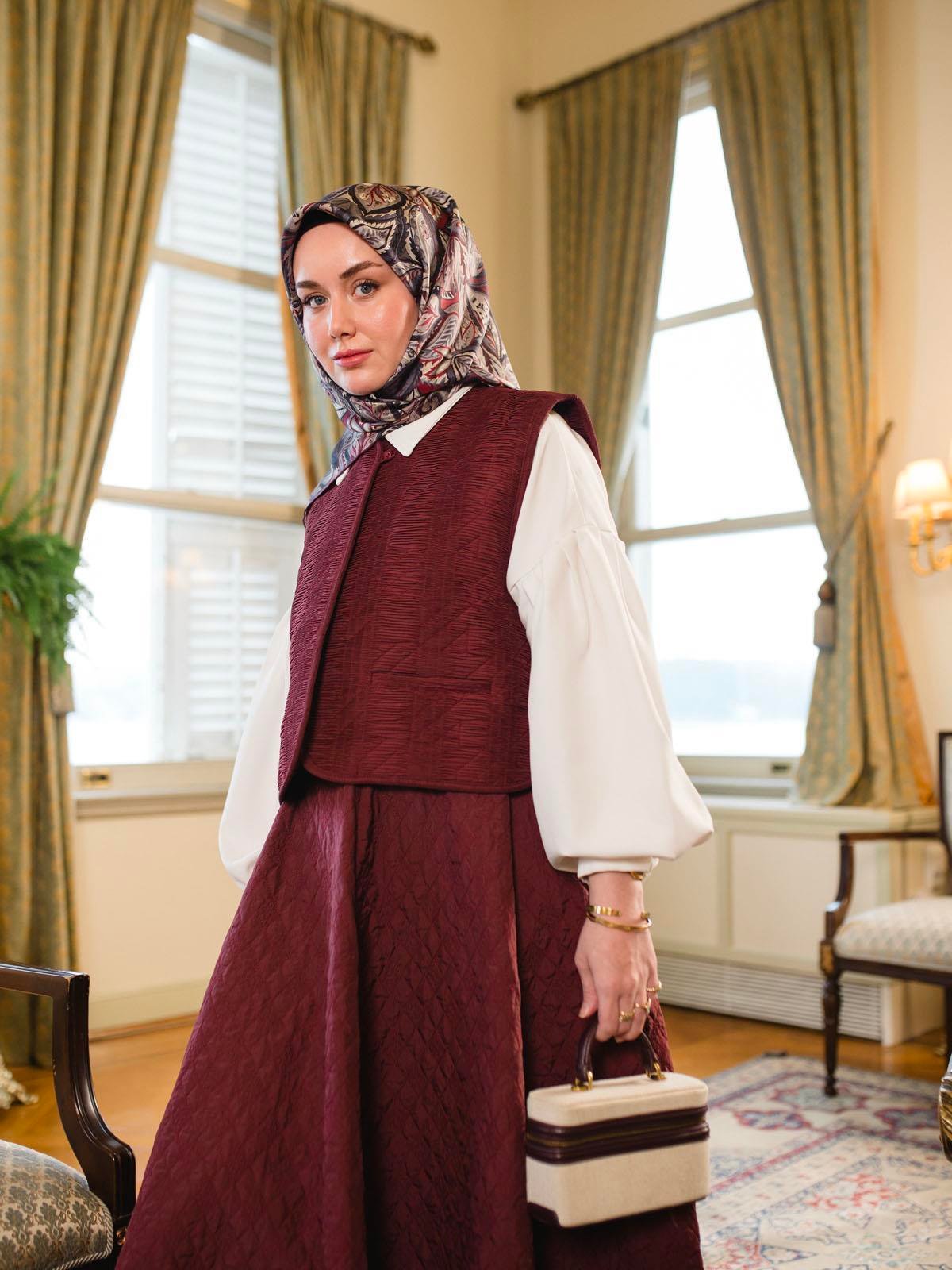 Silk Home Twill İpek Eşarp 11456-34