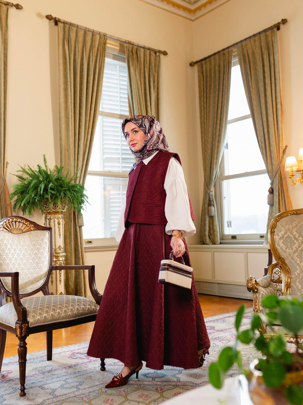 Silk Home Twill İpek Eşarp 11456-34