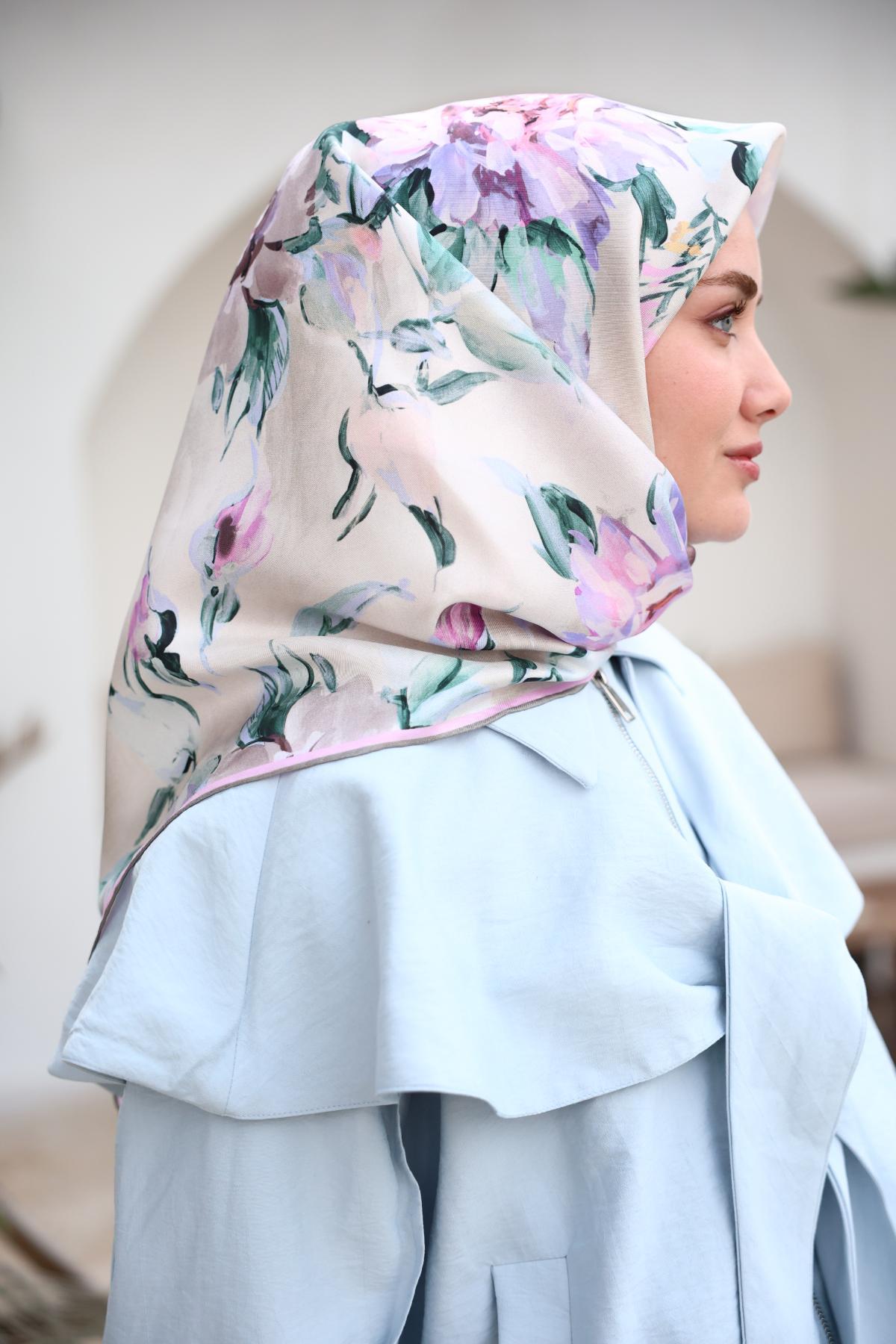 Silk Home Twill İpek Eşarp 11467-18