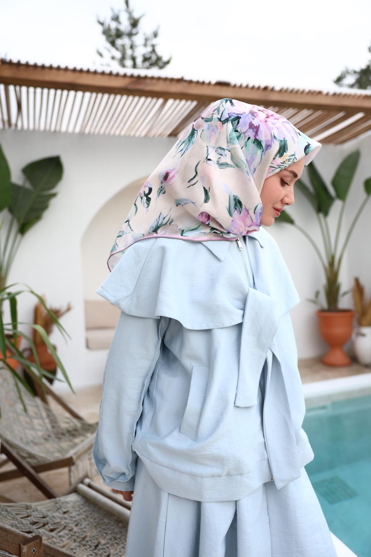 Silk Home Twill İpek Eşarp 11467-18