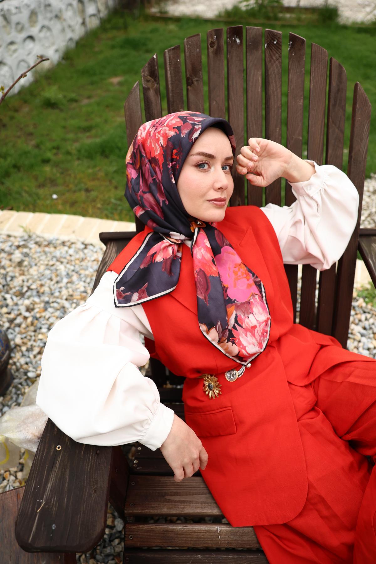 Silk Home Twill İpek Eşarp 11467-33