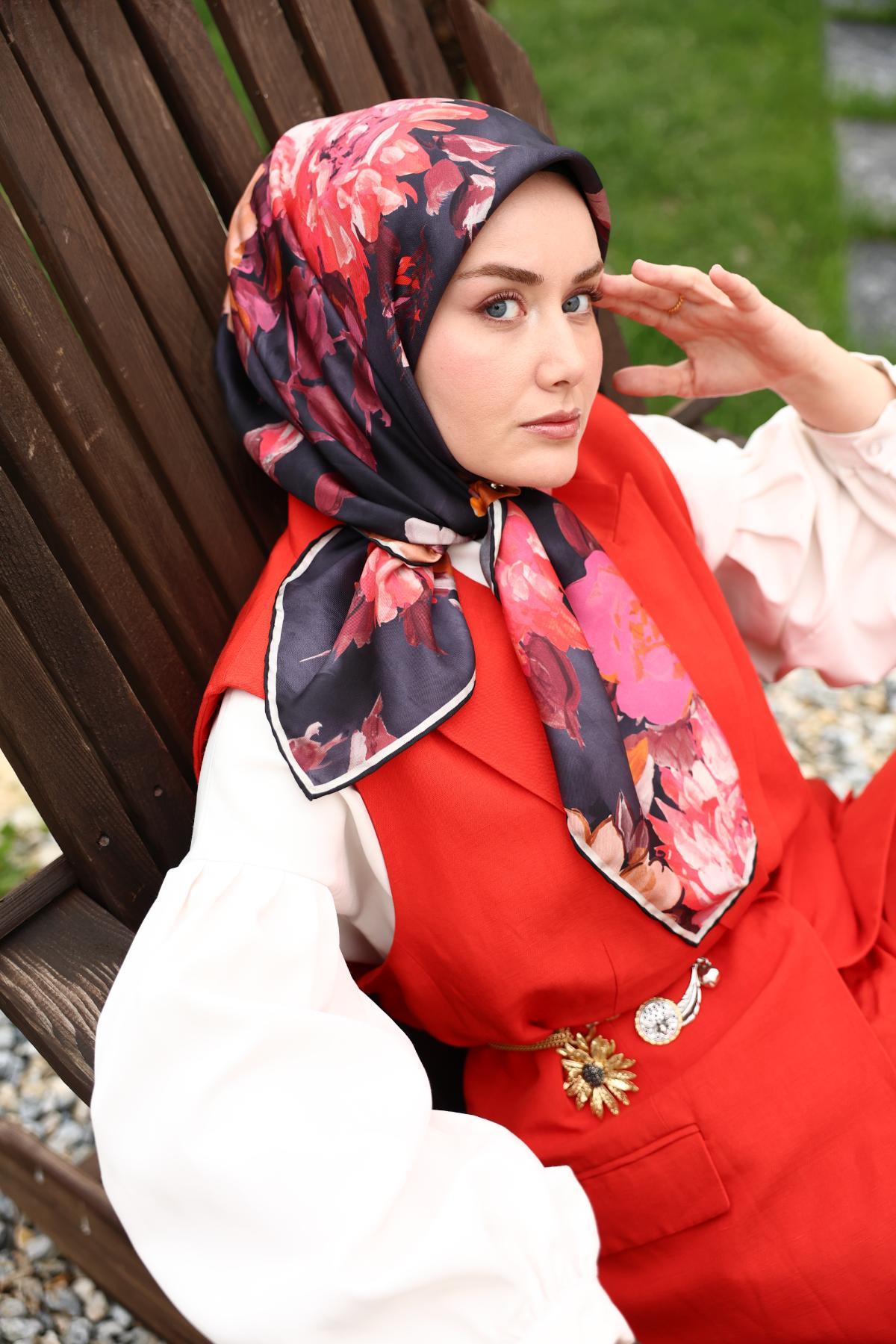 Silk Home Twill İpek Eşarp 11467-33