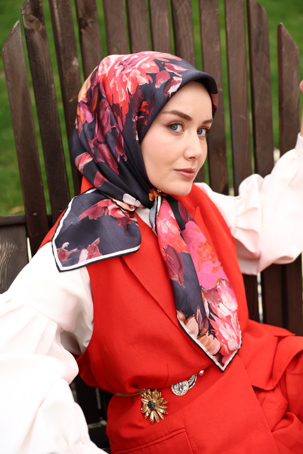 Silk Home Twill İpek Eşarp 11467-33