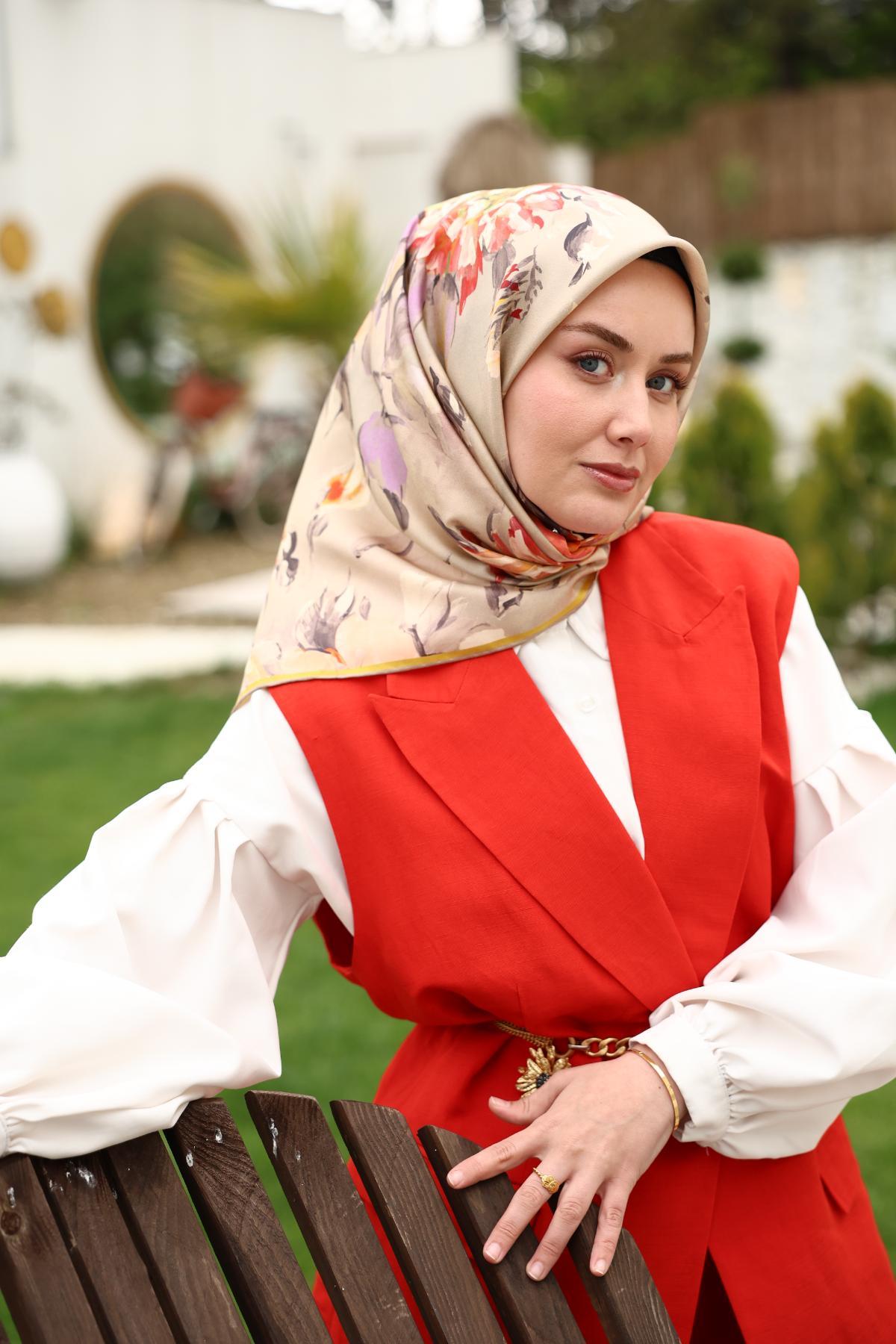 Silk Home Twill İpek Eşarp 11467-35