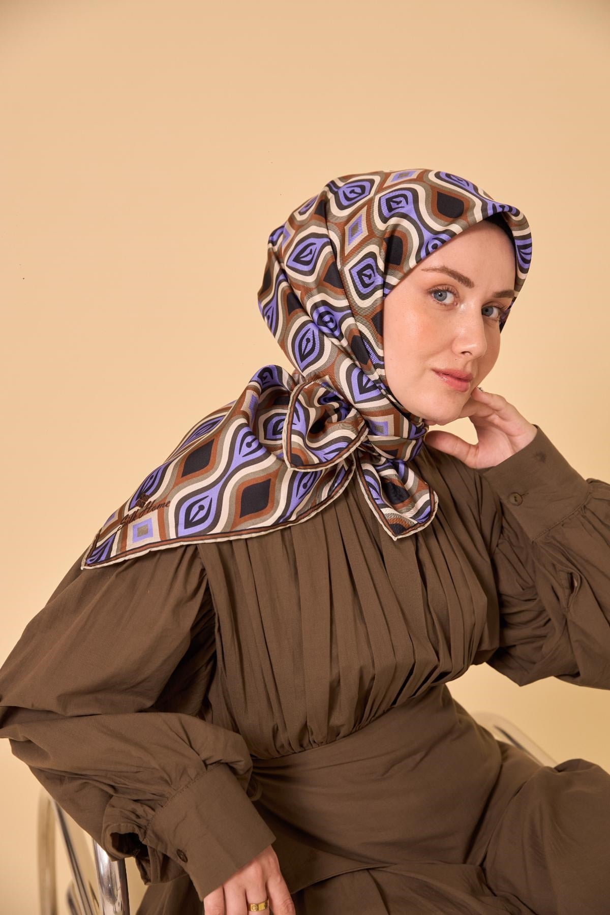 Silk Home Twill İpek Eşarp 11470-27