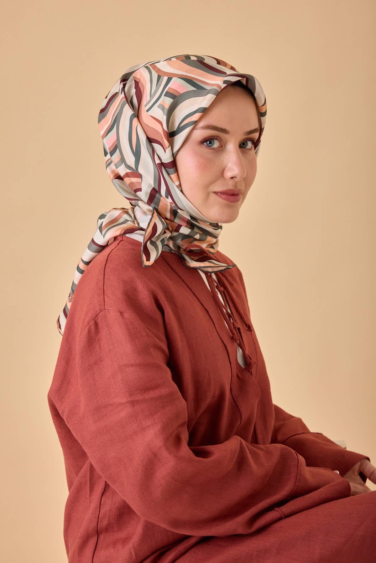 Silk Home Twill İpek Eşarp 11471-39