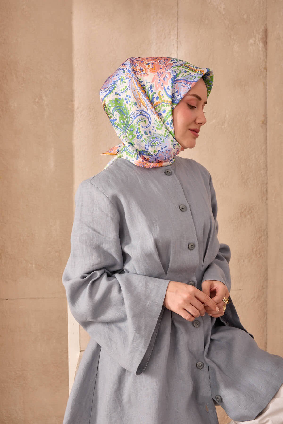 Silk Home Twill İpek Eşarp 11473-46