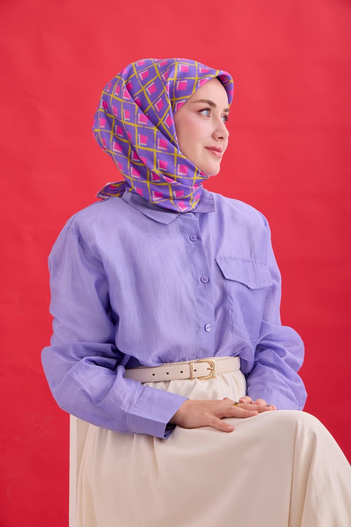 Silk Home Twill İpek Eşarp 11474-09