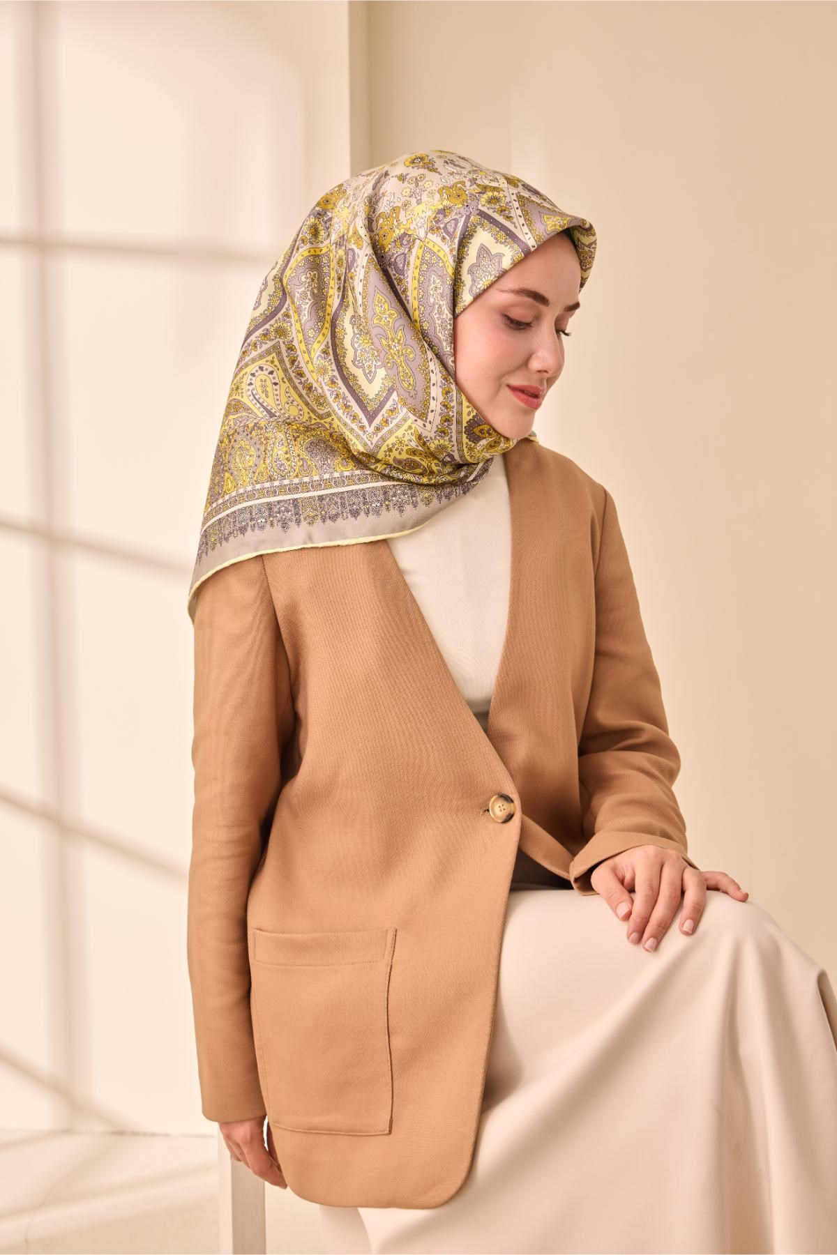 Silk Home Twill İpek Eşarp 11476-05
