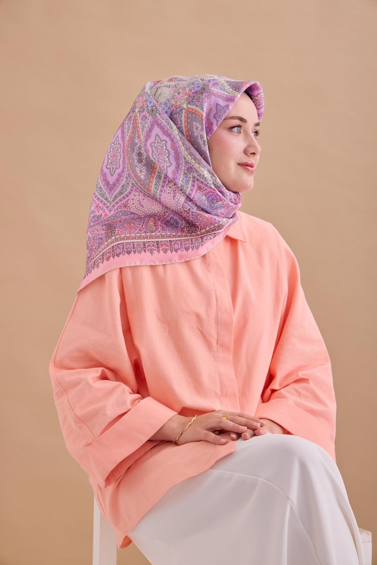Silk Home Twill İpek Eşarp 11476-06