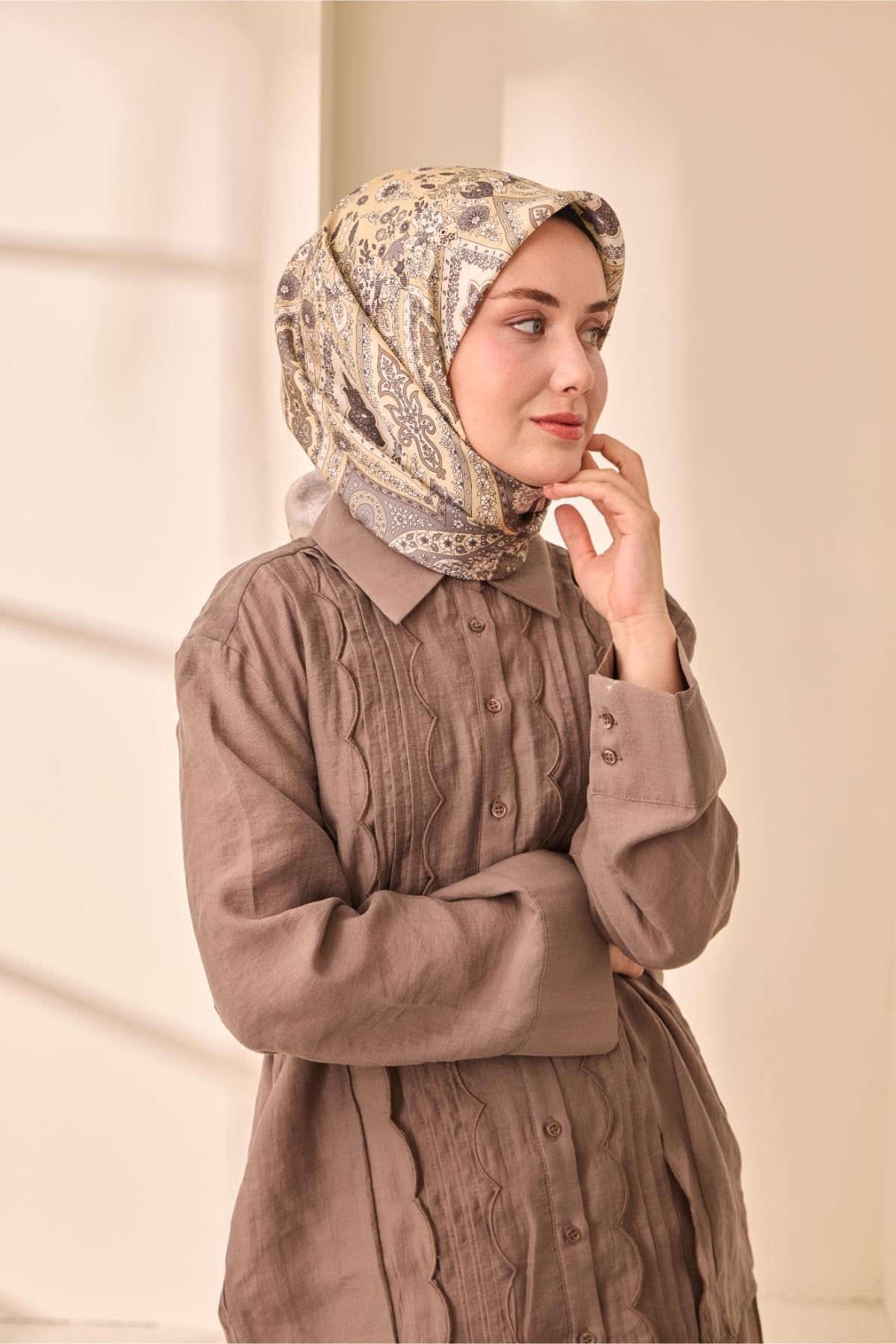 Silk Home Twill İpek Eşarp 11476-12