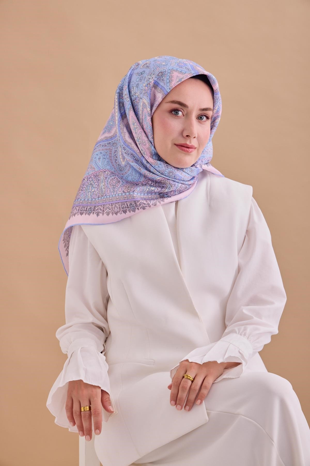 Silk Home Twill İpek Eşarp 11476-18