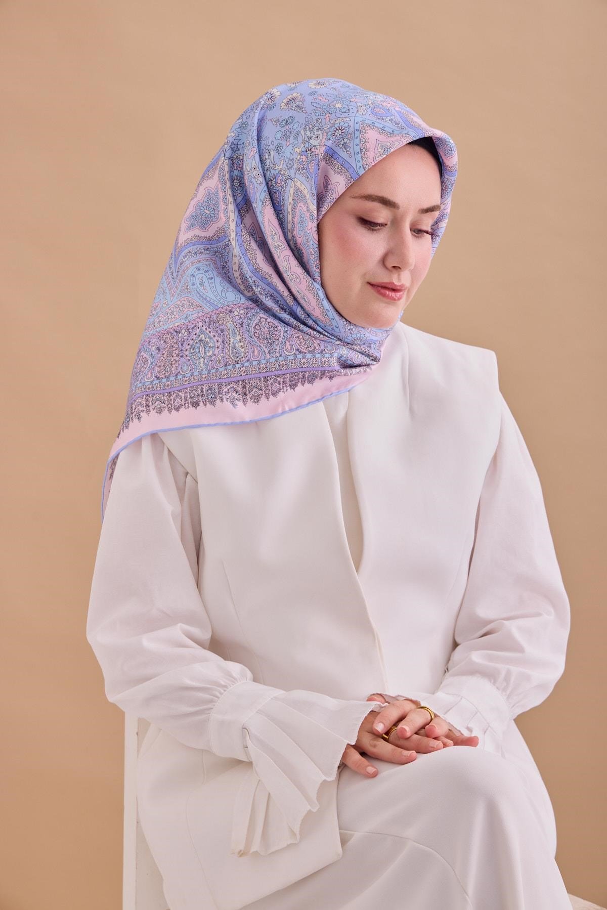 Silk Home Twill İpek Eşarp 11476-18