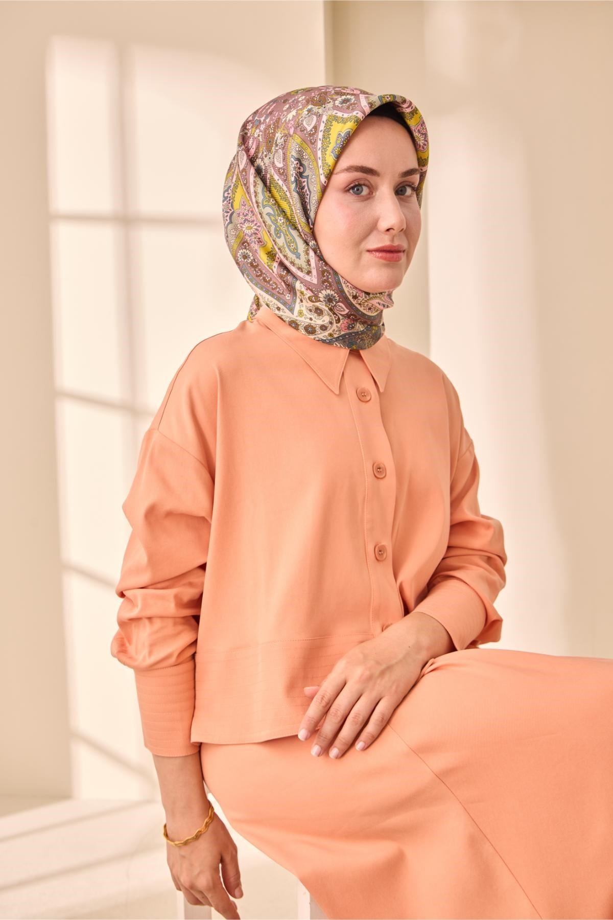 Silk Home Twill İpek Eşarp 11476-32