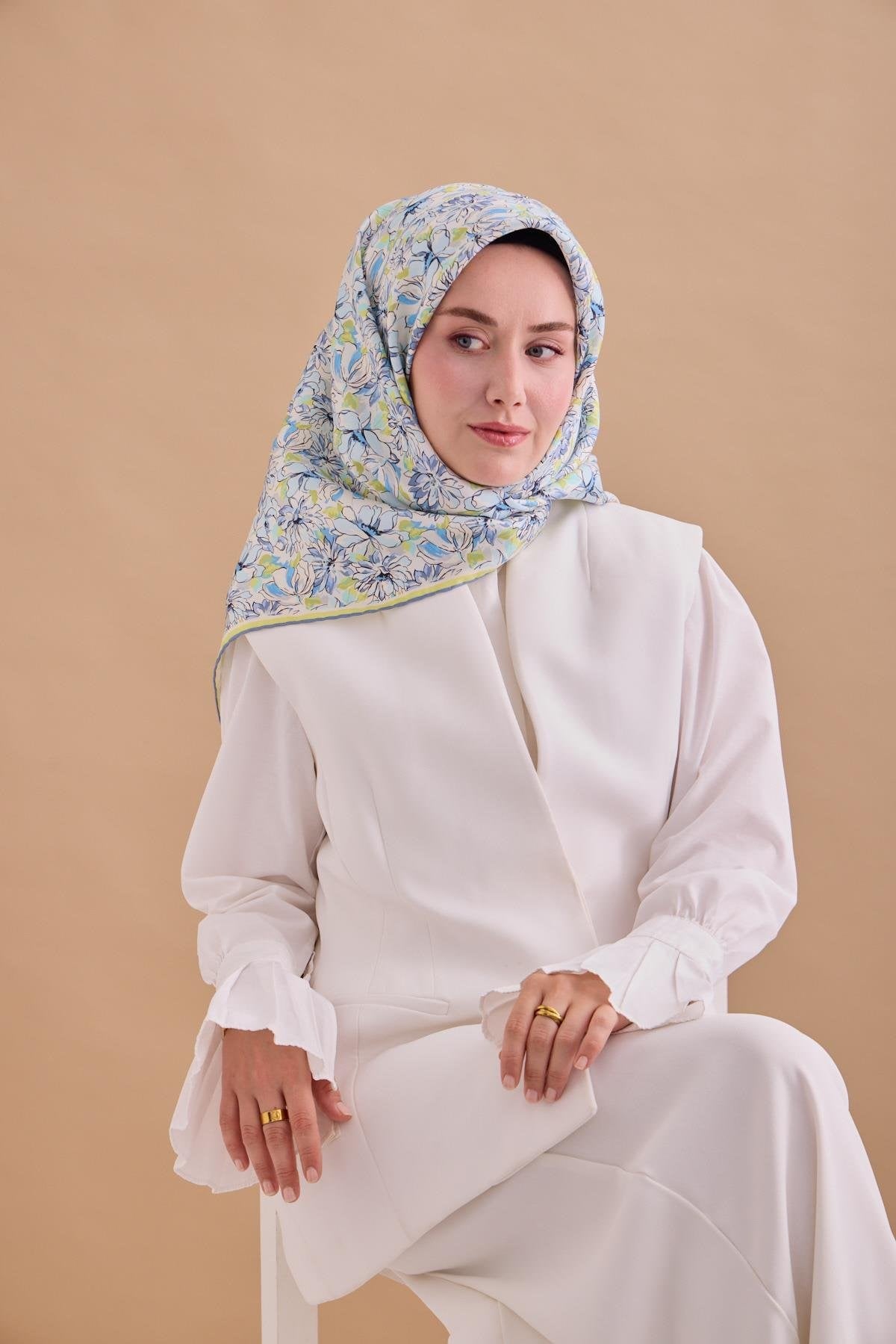 Silk Home Twill İpek Eşarp 11477-01