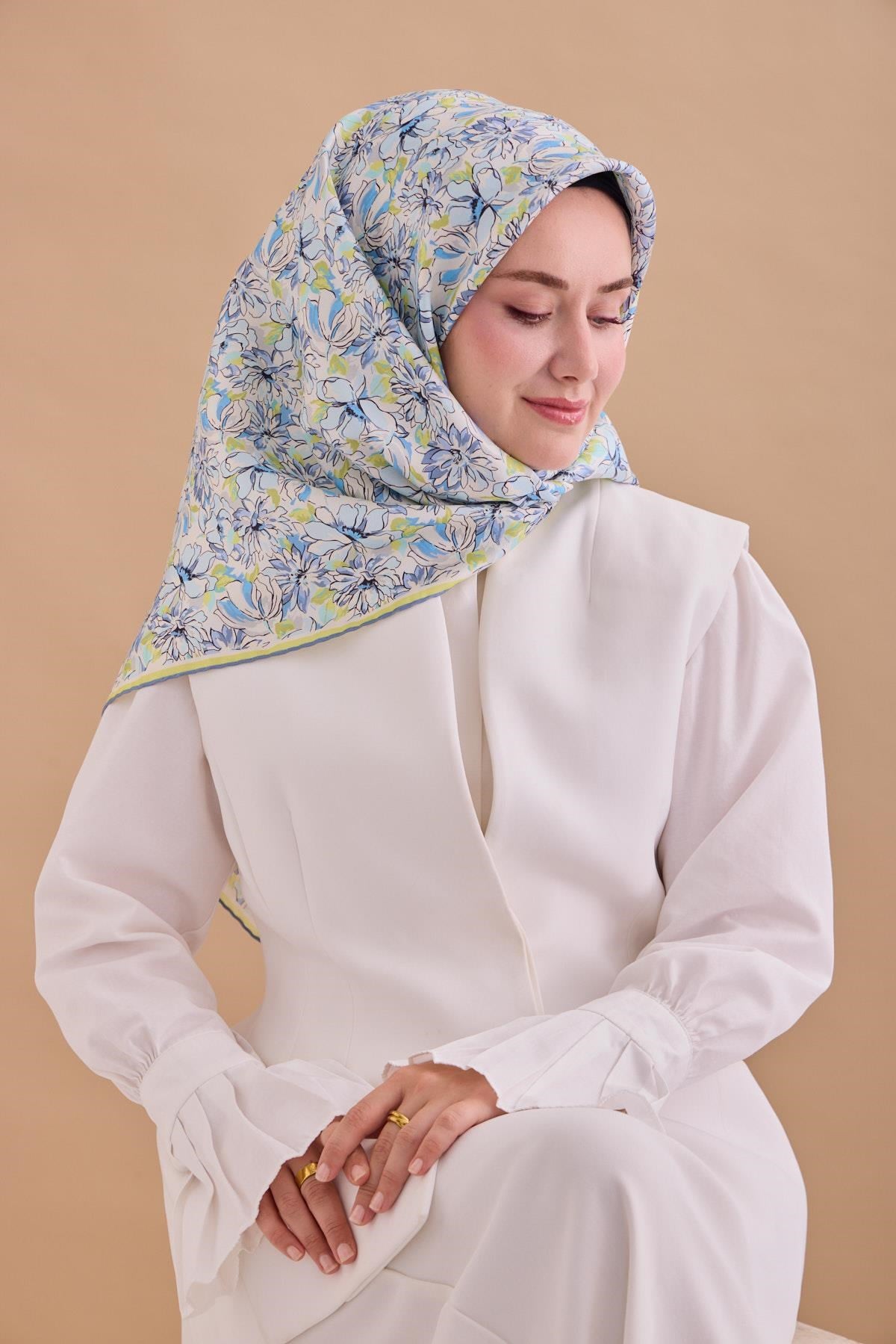 Silk Home Twill İpek Eşarp 11477-01
