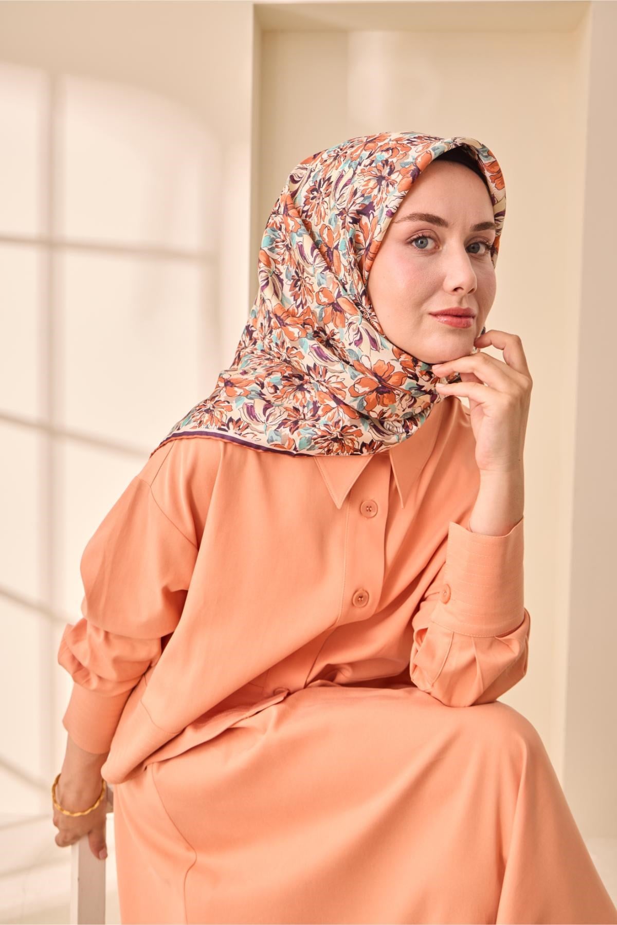 Silk Home Twill İpek Eşarp 11477-06