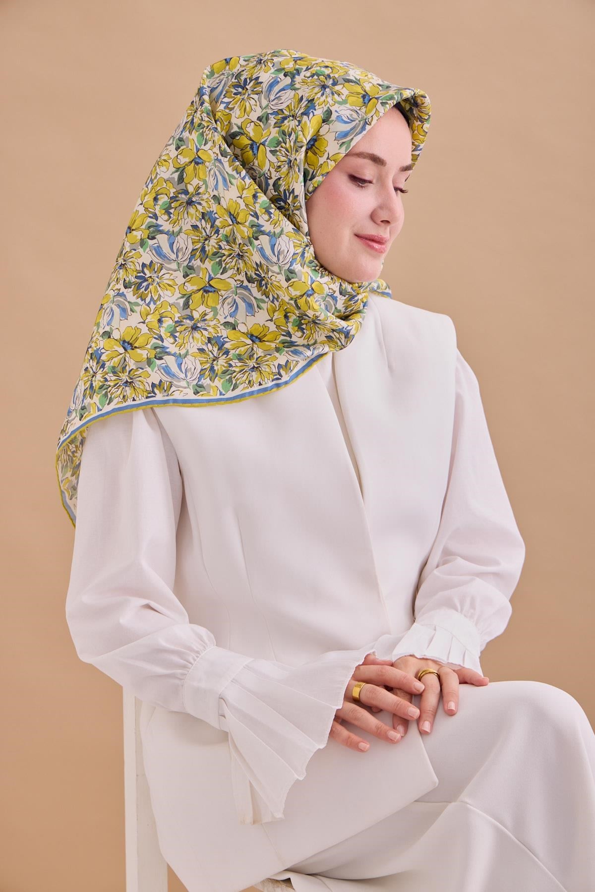 Silk Home Twill İpek Eşarp 11477-12