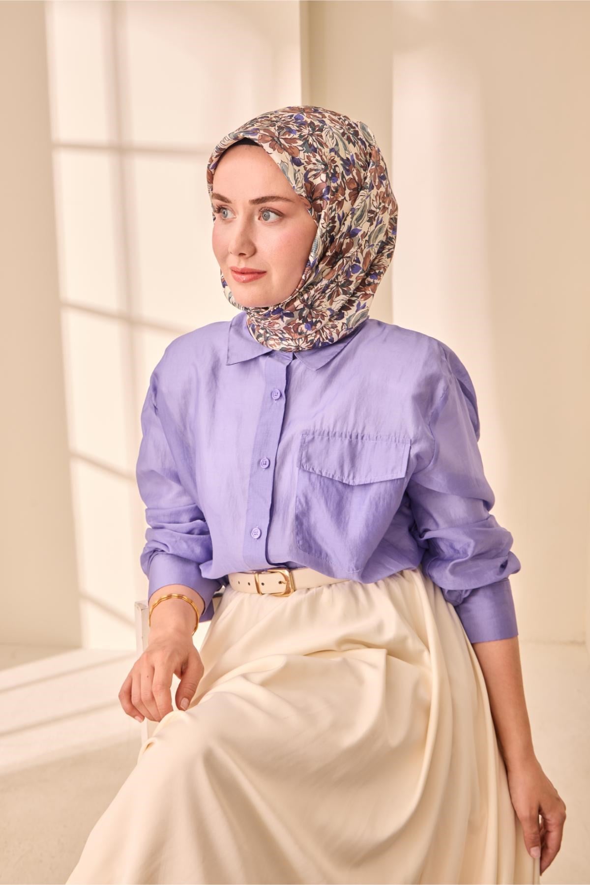 Silk Home Twill İpek Eşarp 11477-14