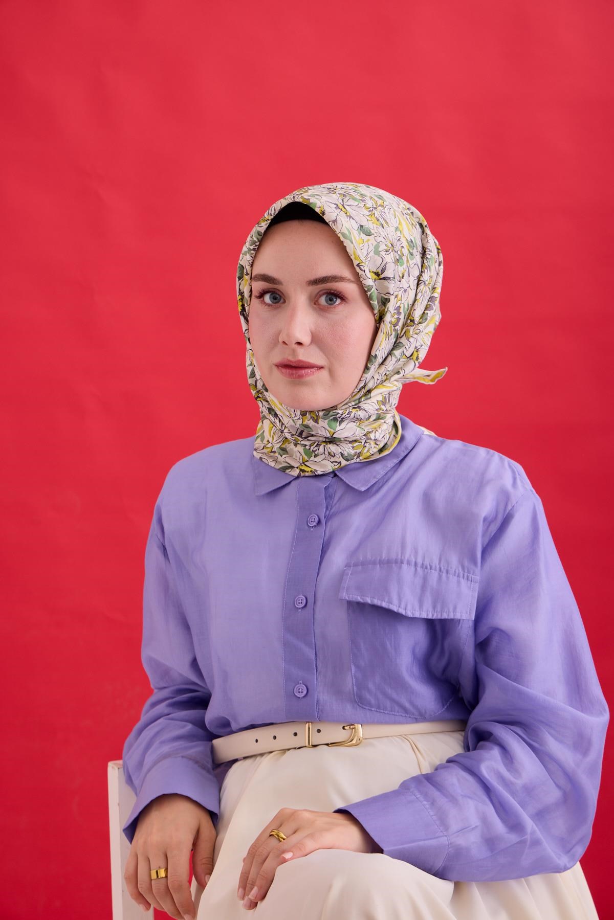 Silk Home Twill İpek Eşarp 11477-22