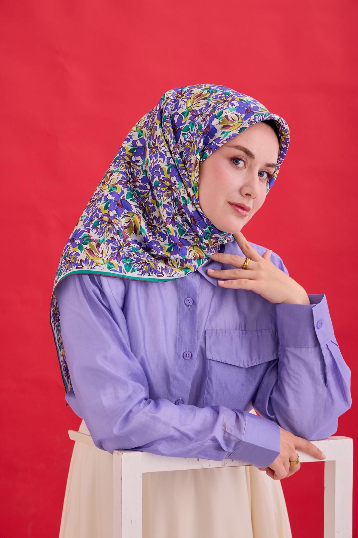 Silk Home Twill İpek Eşarp 11477-24