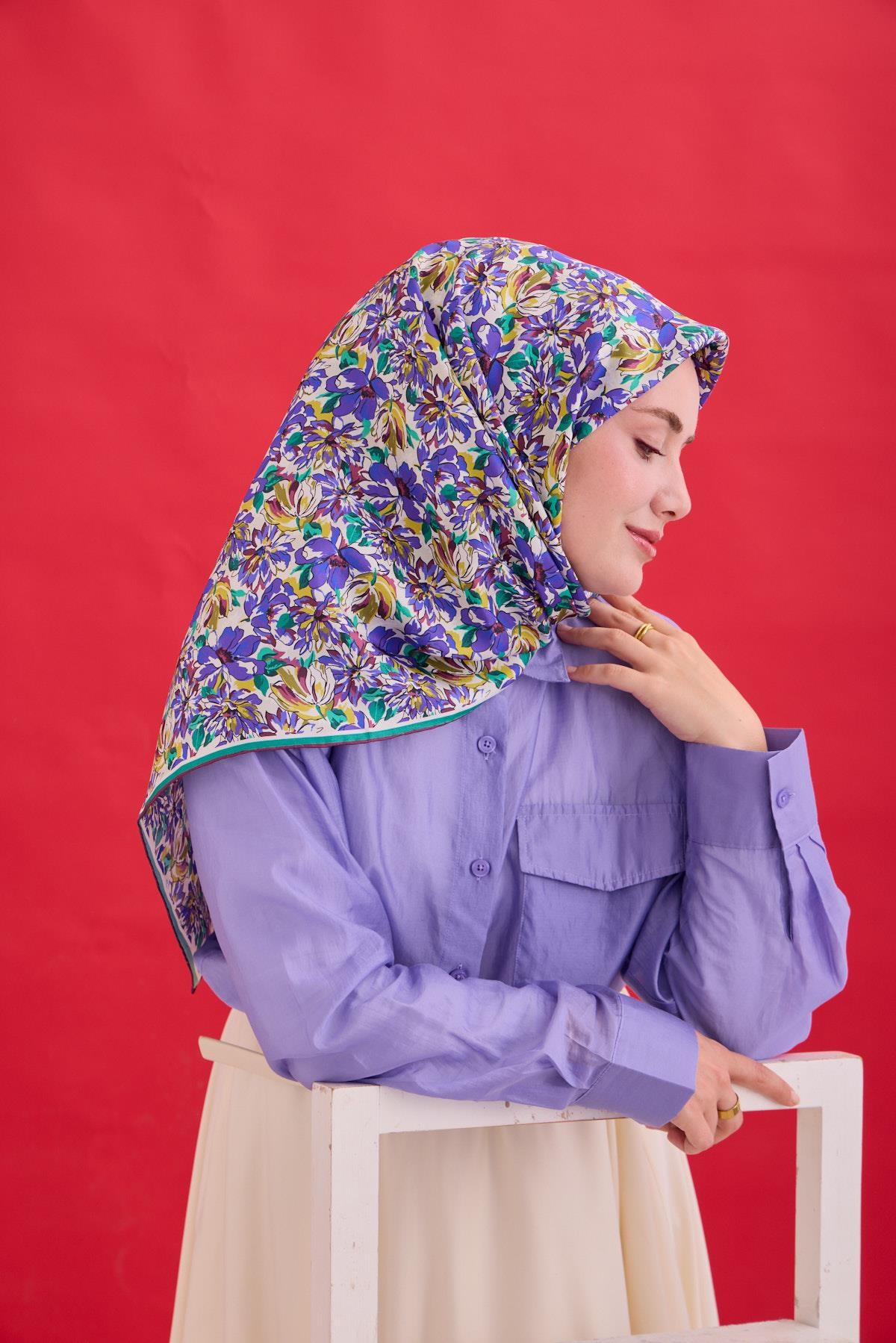 Silk Home Twill İpek Eşarp 11477-24
