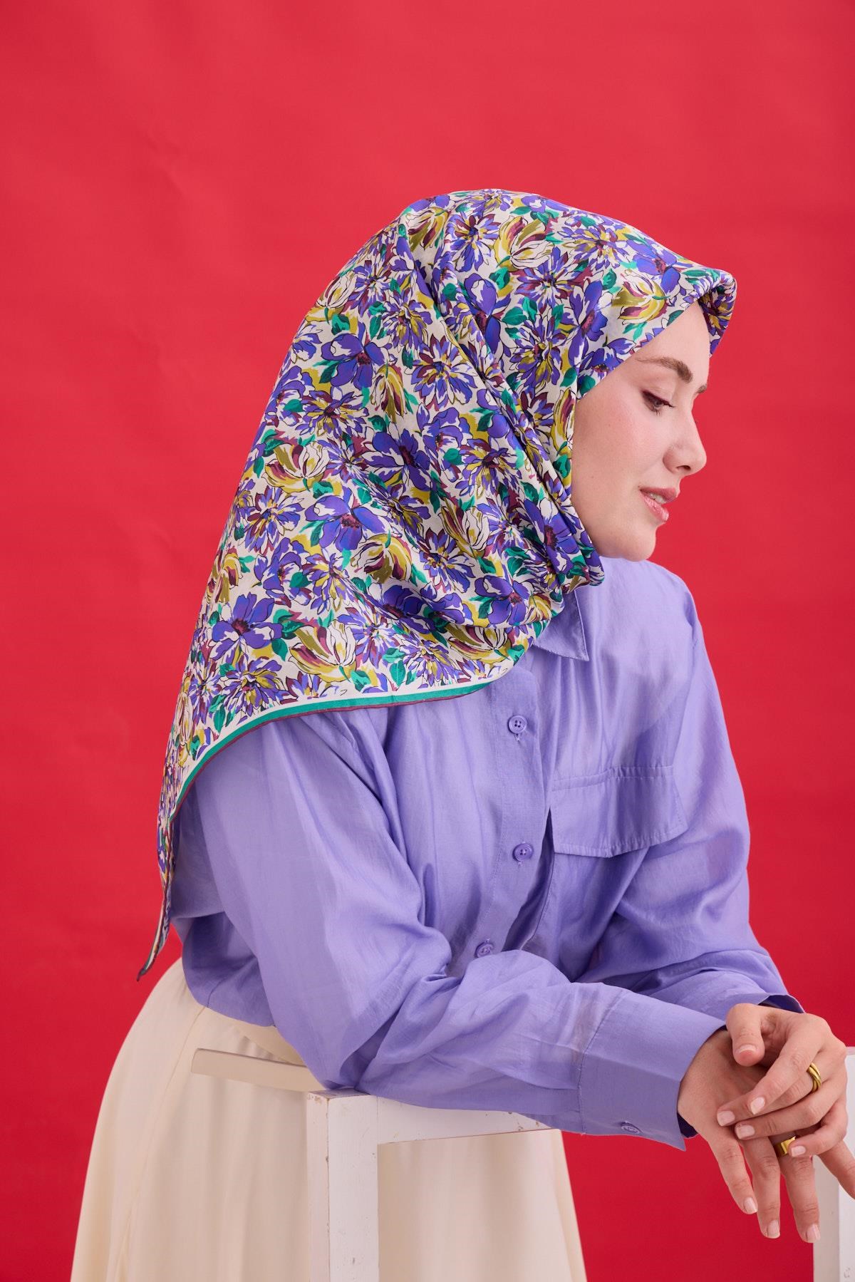 Silk Home Twill İpek Eşarp 11477-24
