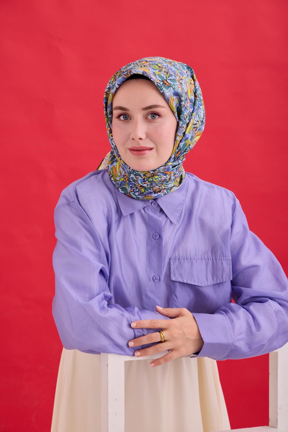 Silk Home Twill İpek Eşarp 11477-27