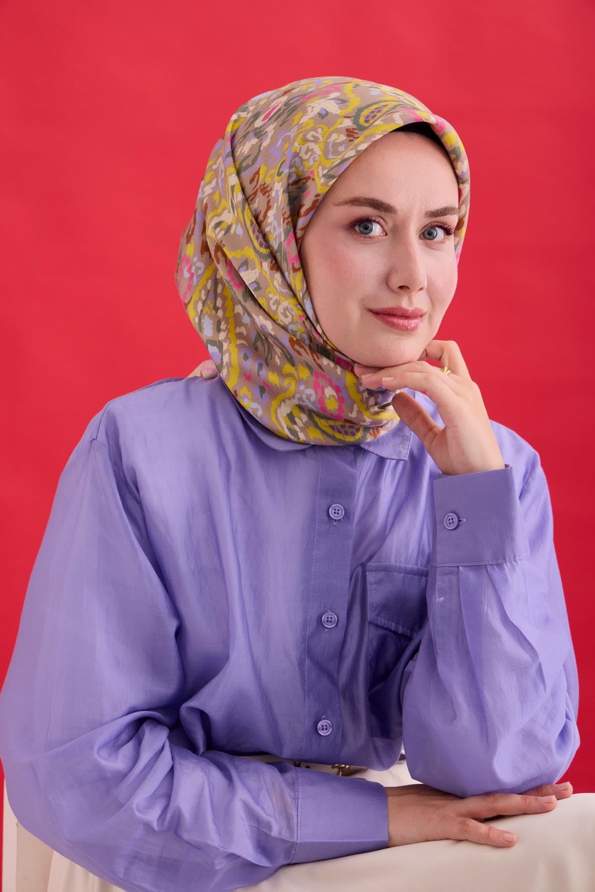 Silk Home Twill İpek Eşarp 11478-11
