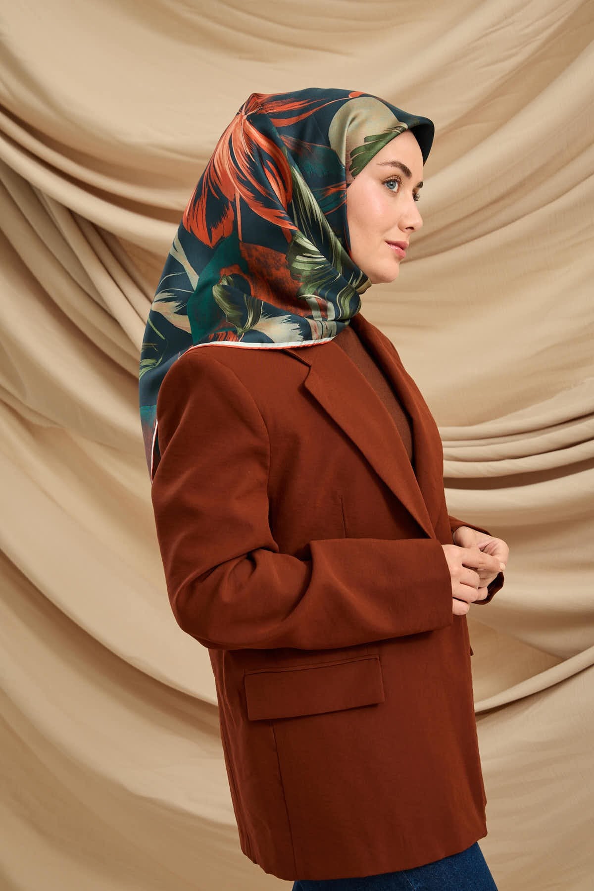 Silk Home Twill İpek Eşarp 11480-68