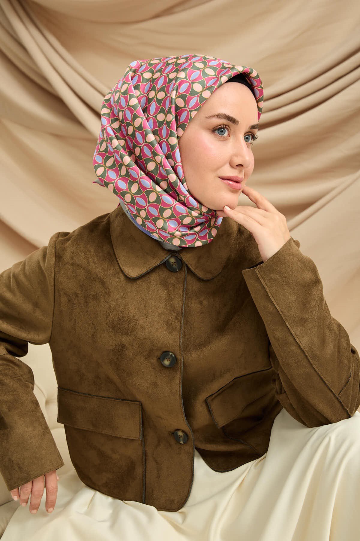 Silk Home Twill İpek Eşarp 11481-11