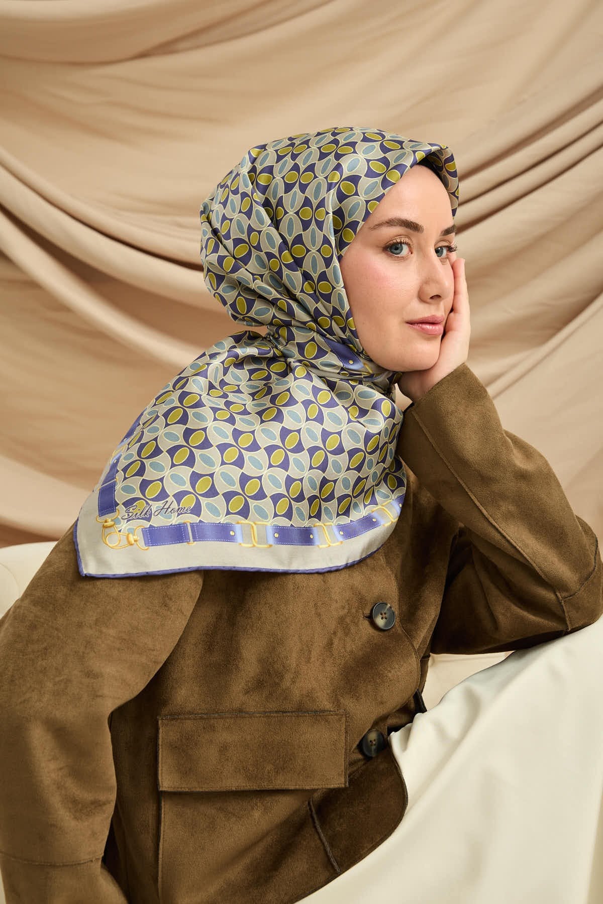 Silk Home Twill İpek Eşarp 11481-13