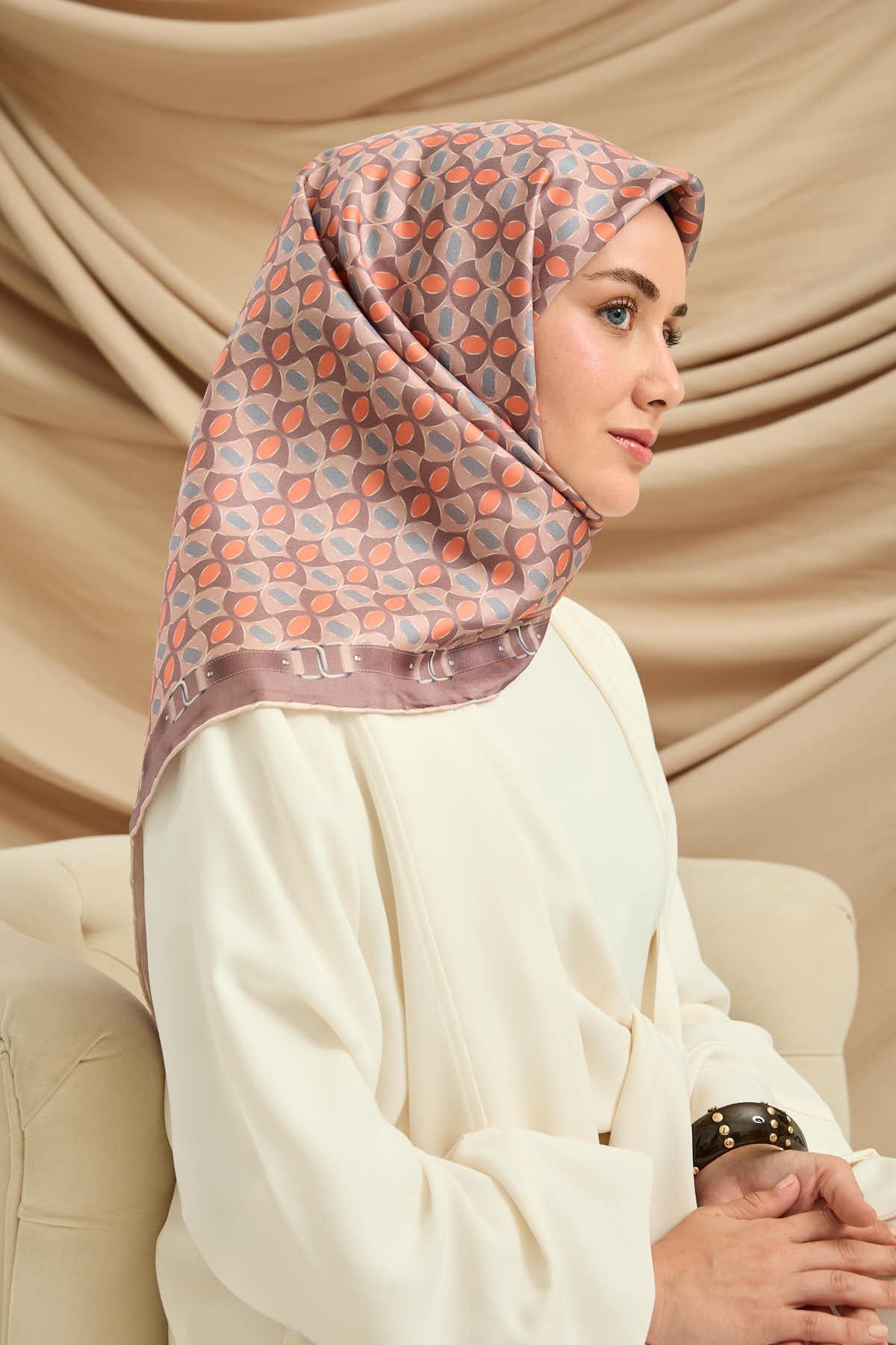 Silk Home Twill İpek Eşarp 11481-37