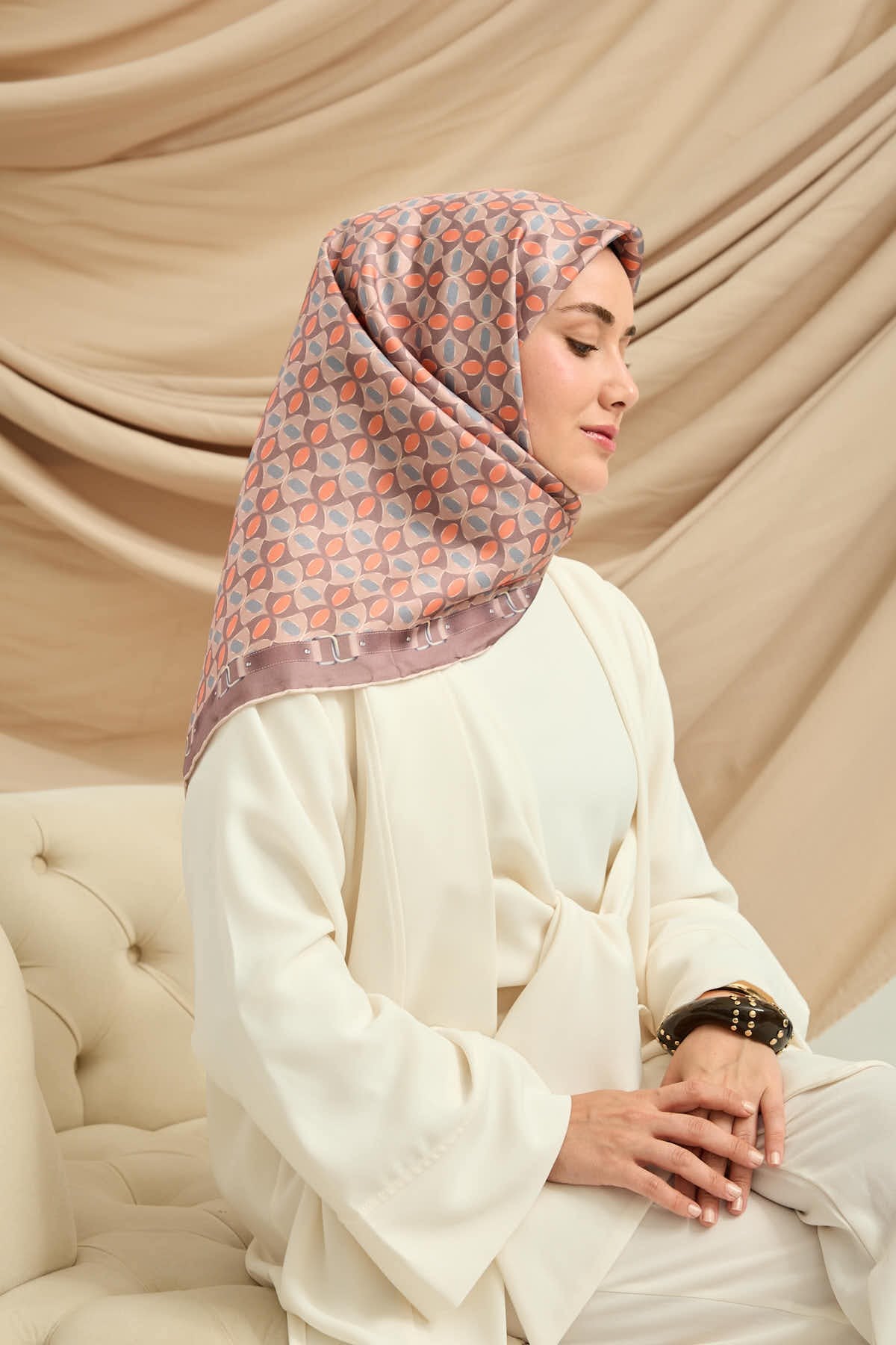 Silk Home Twill İpek Eşarp 11481-37