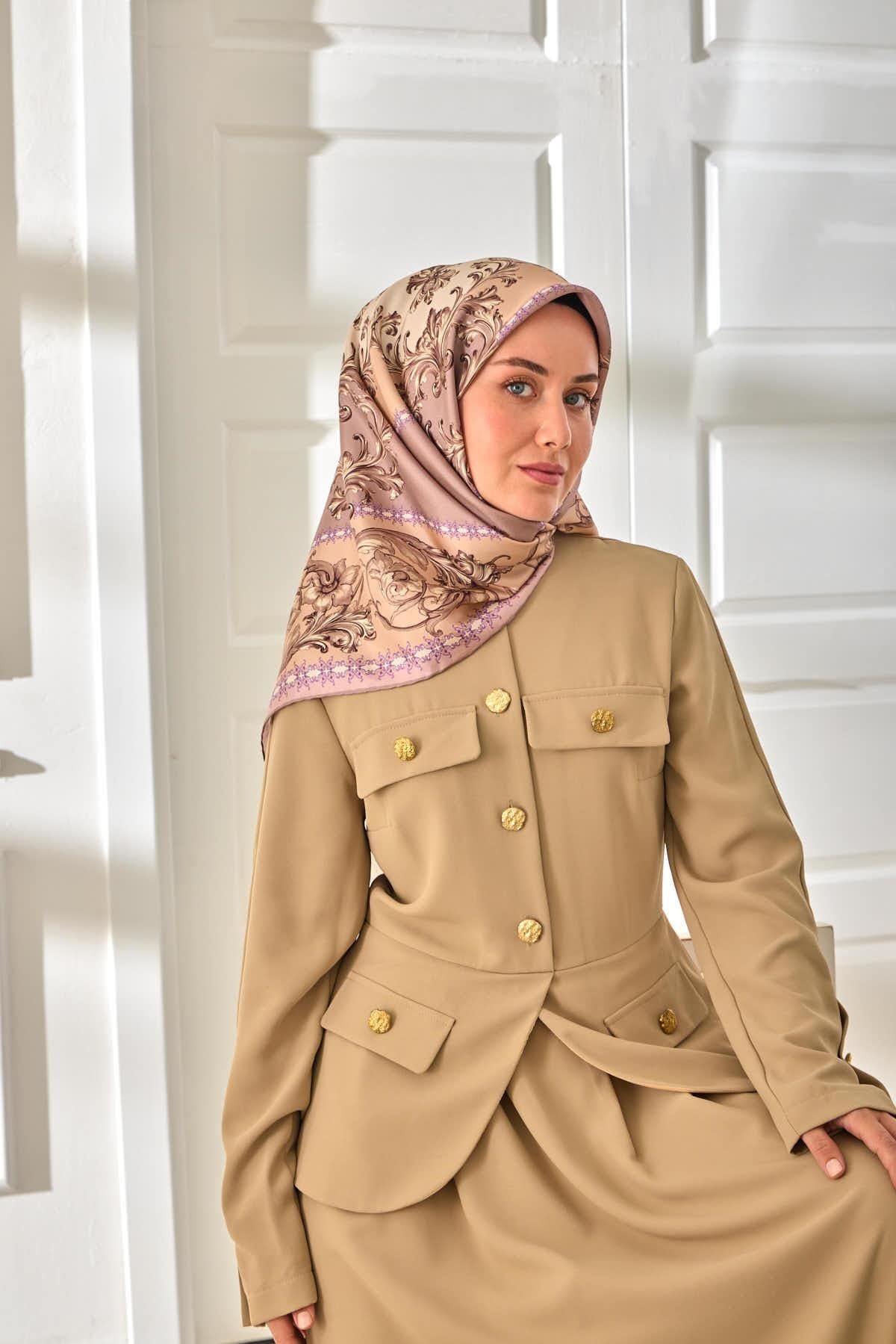 Silk Home Twill İpek Eşarp 11482-12