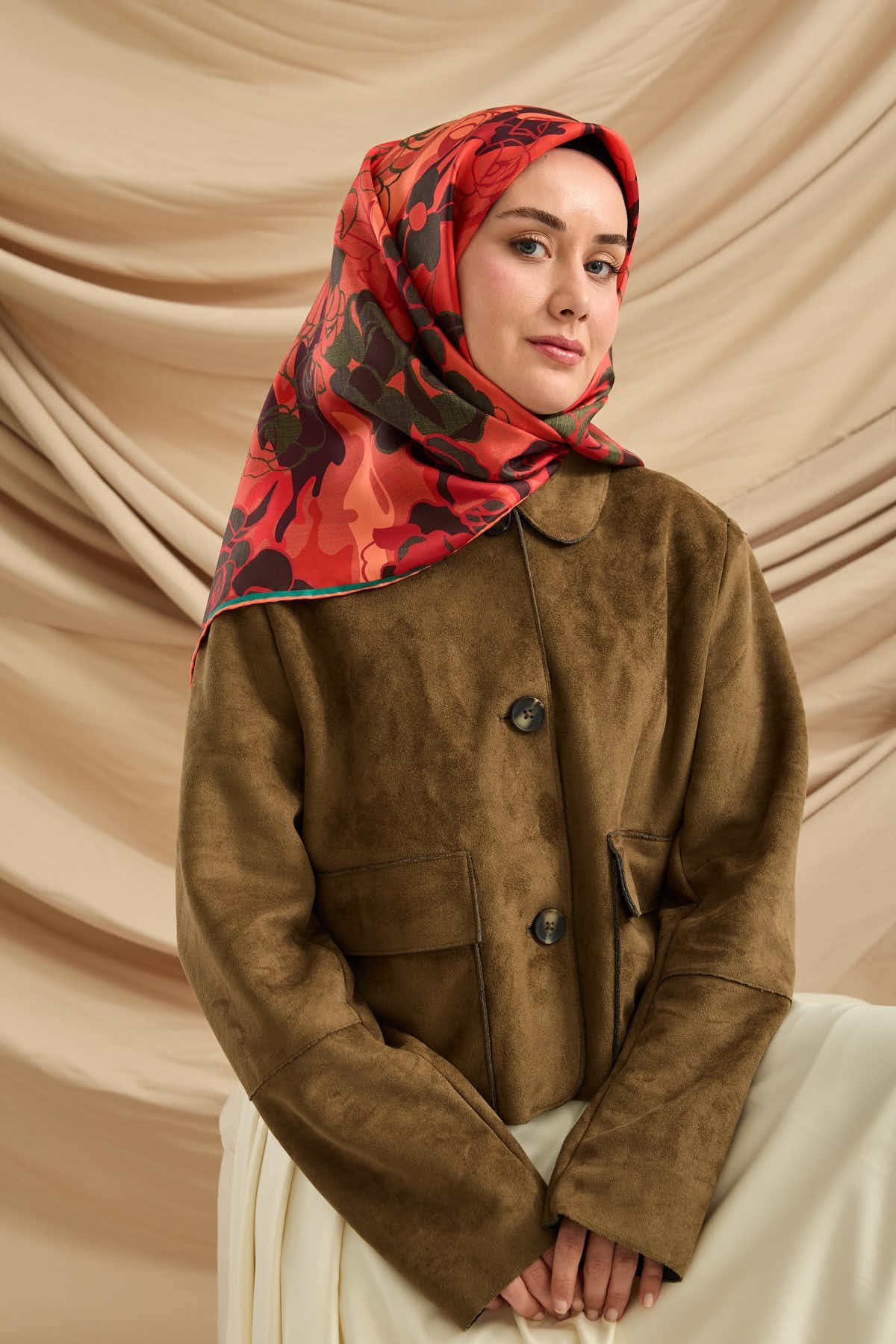 Silk Home Twill İpek Eşarp 11483-24