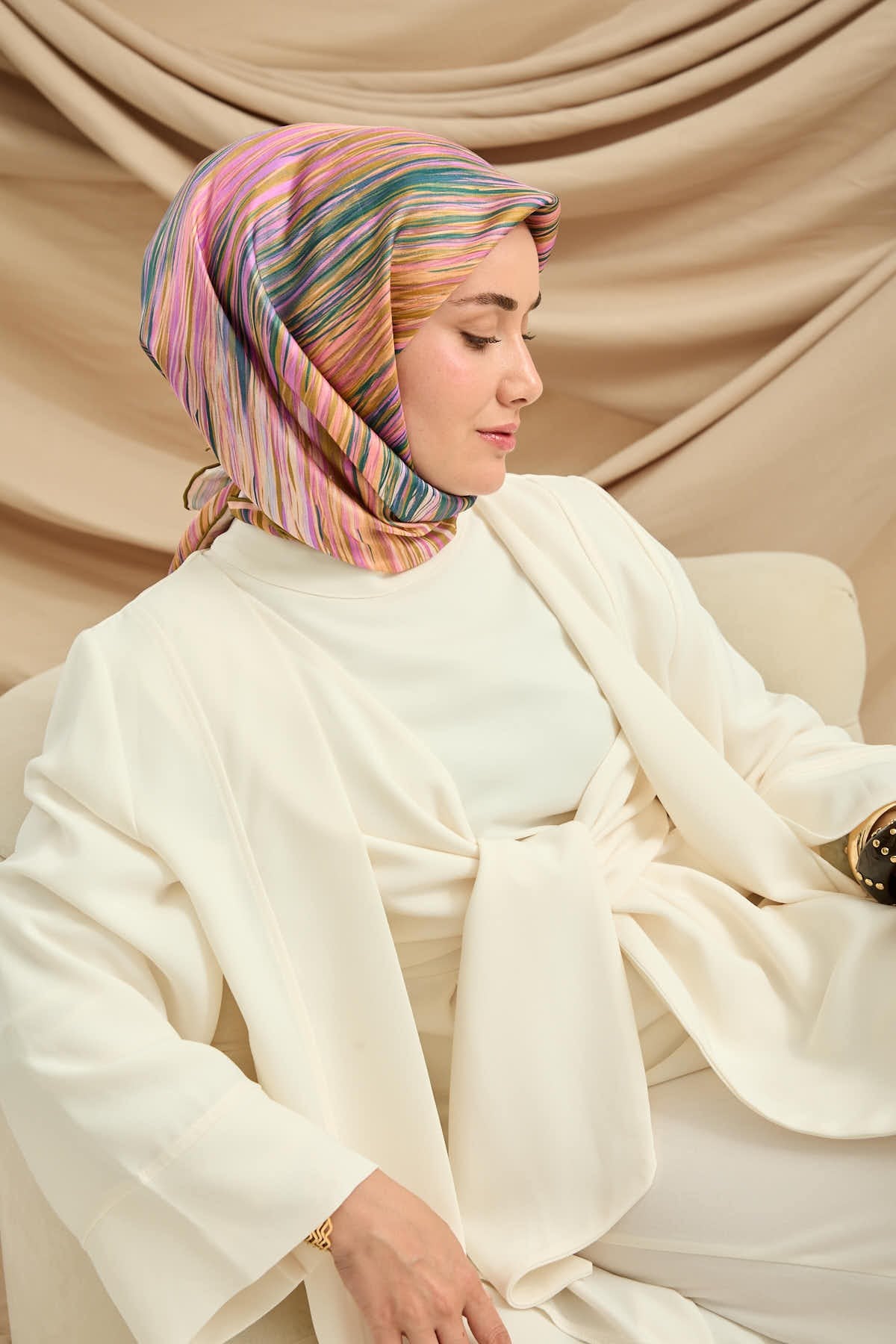 Silk Home Twill İpek Eşarp 11484-12