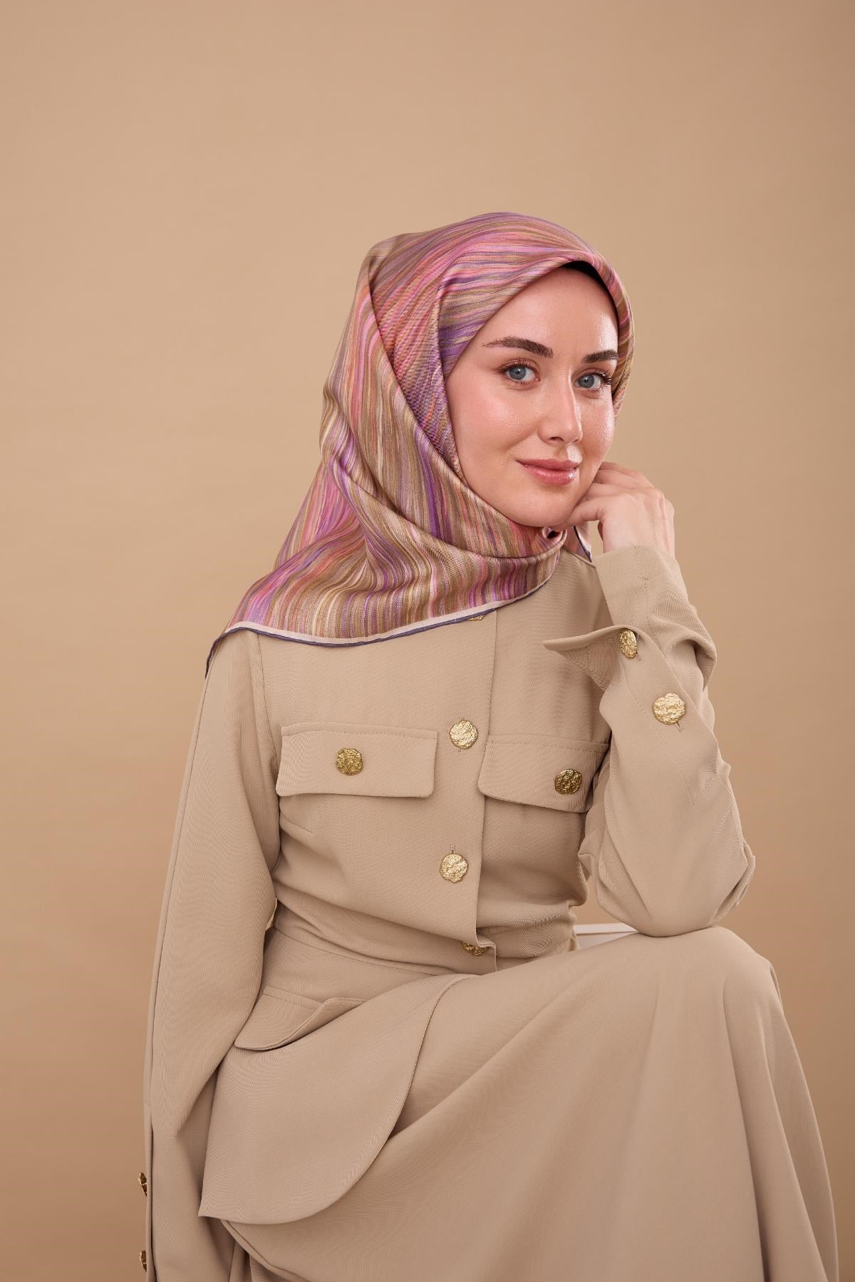 Silk Home Twill İpek Eşarp 11484-42
