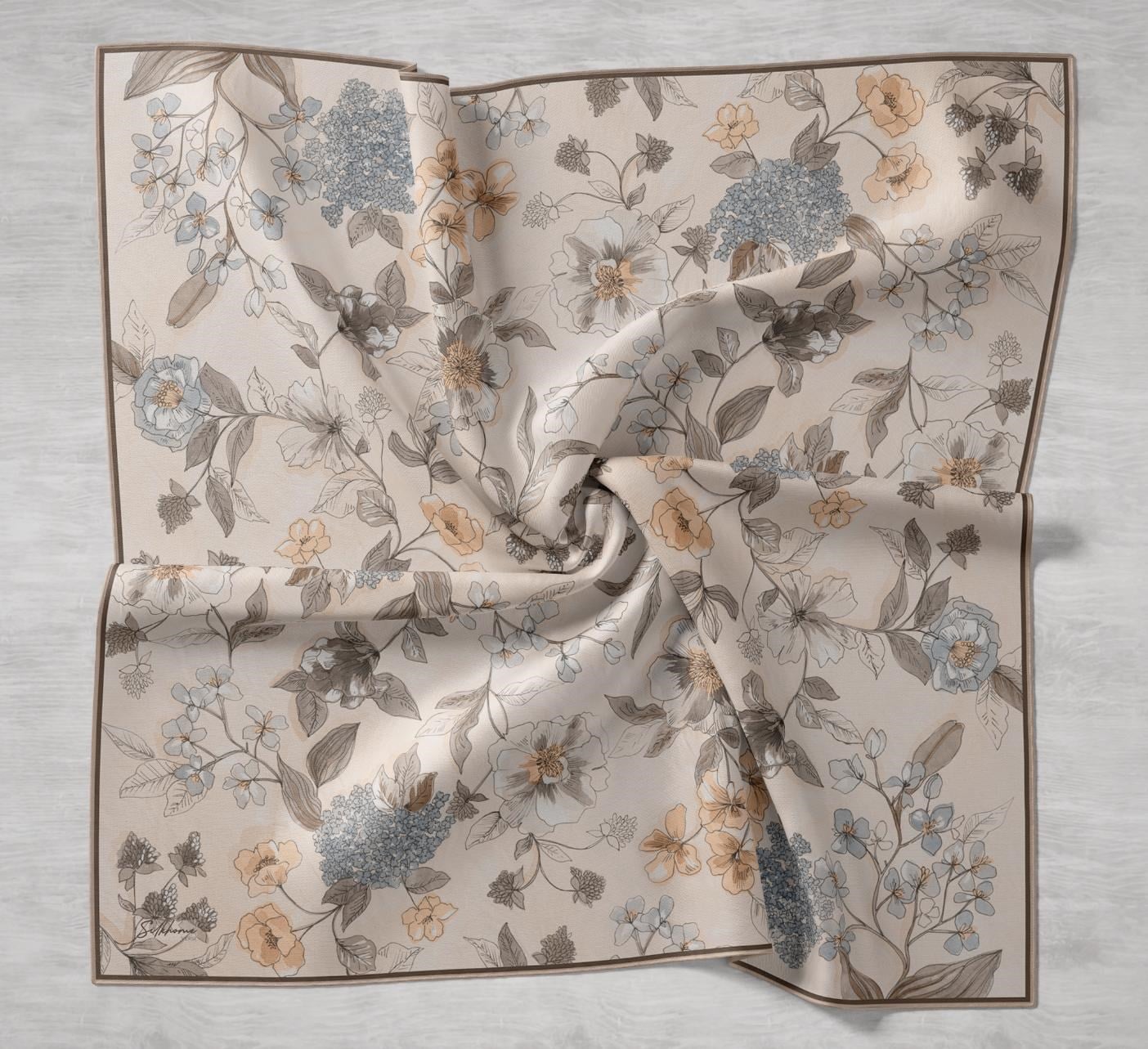 Silk Home Twill İpek Eşarp 11508-08