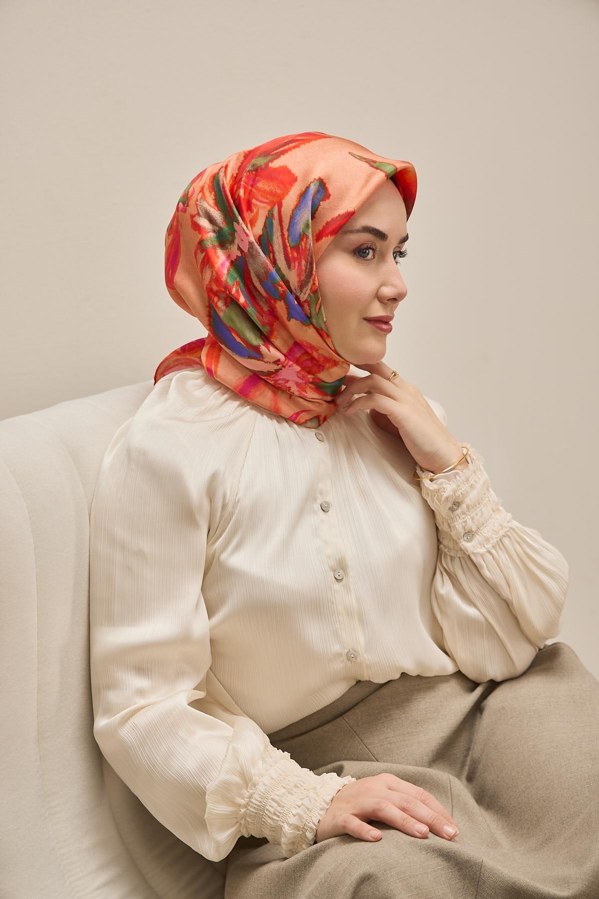 Silk Home Twill İpek Eşarp 11513-33