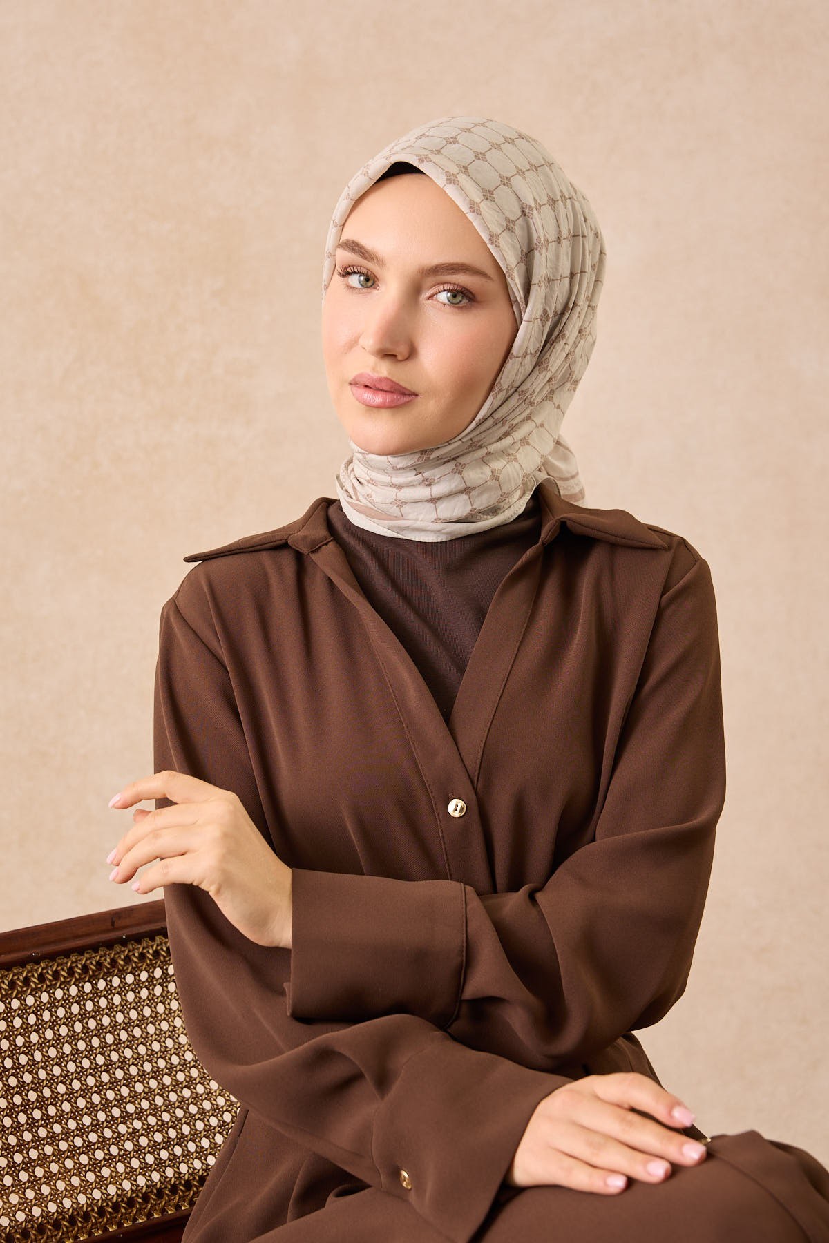 Silkhome Olinda Eşarp Ekru