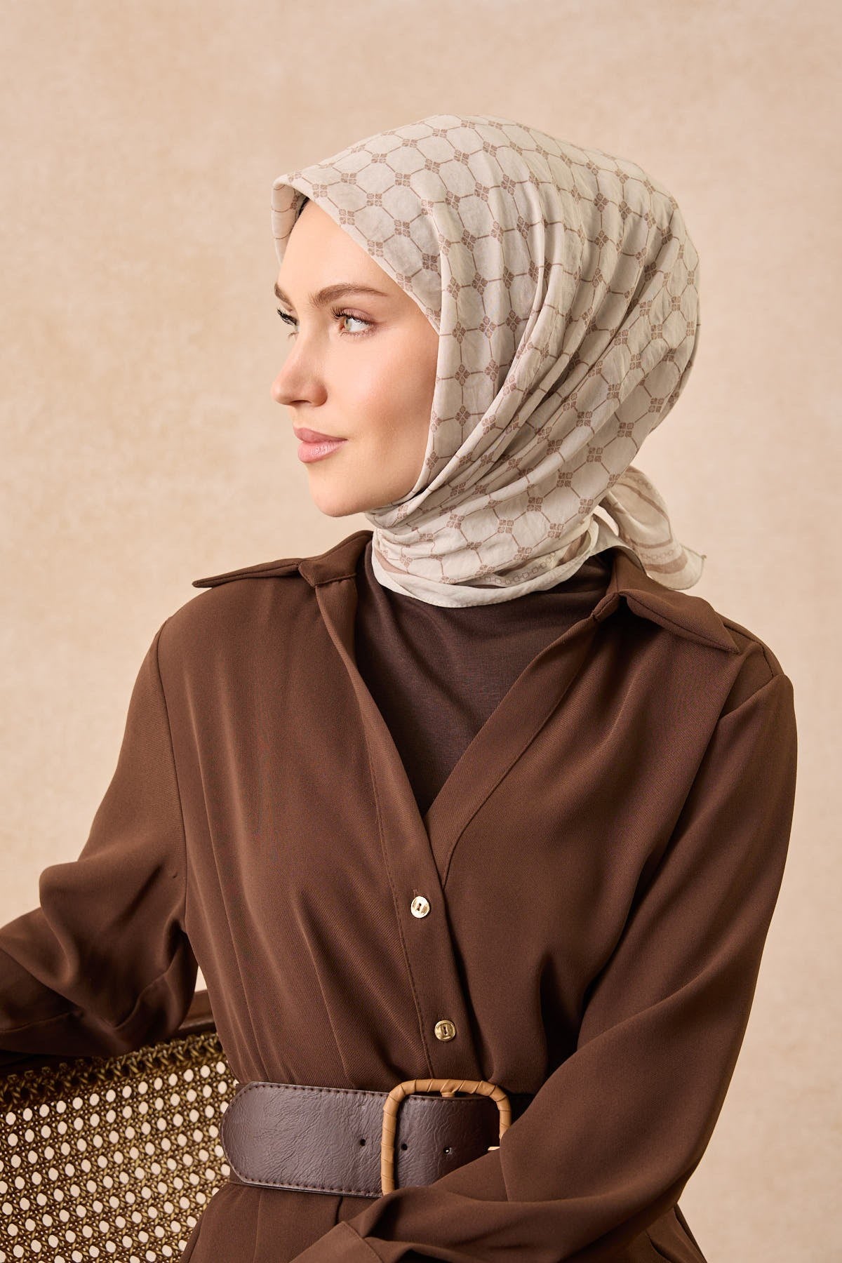 Silkhome Olinda Eşarp Ekru
