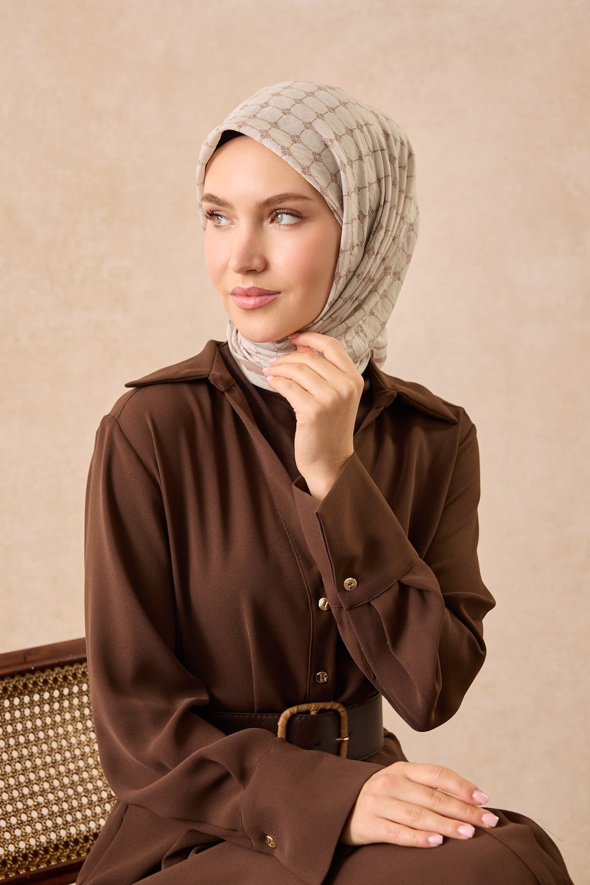 Silkhome Olinda Eşarp Ekru