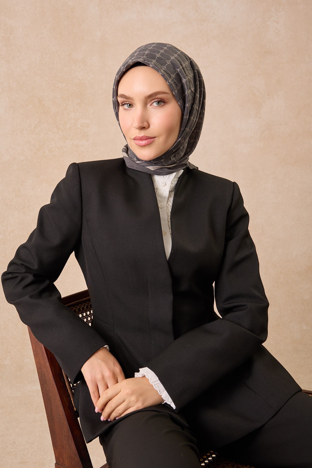 Silkhome Olinda Eşarp Füme