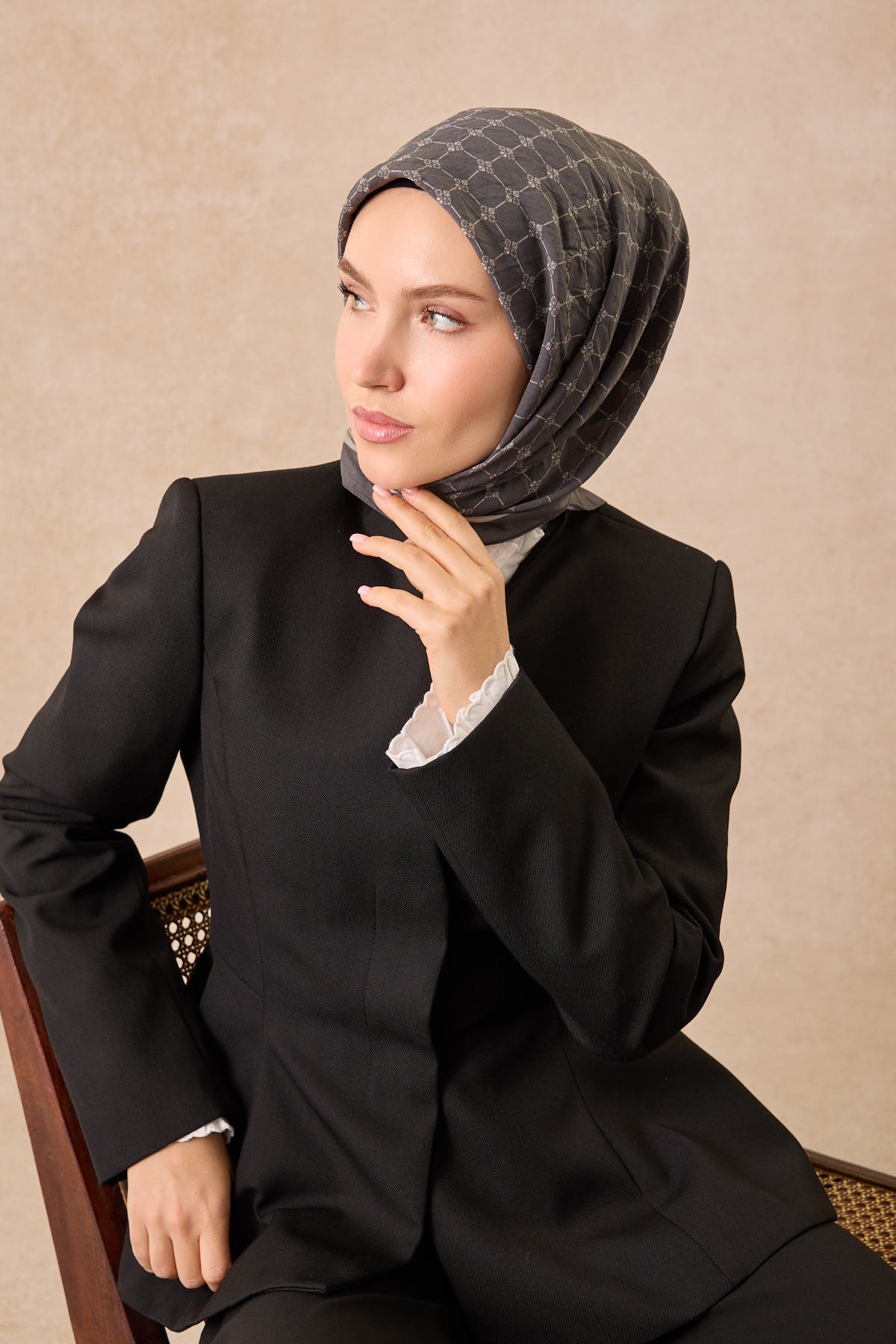 Silkhome Olinda Eşarp Füme