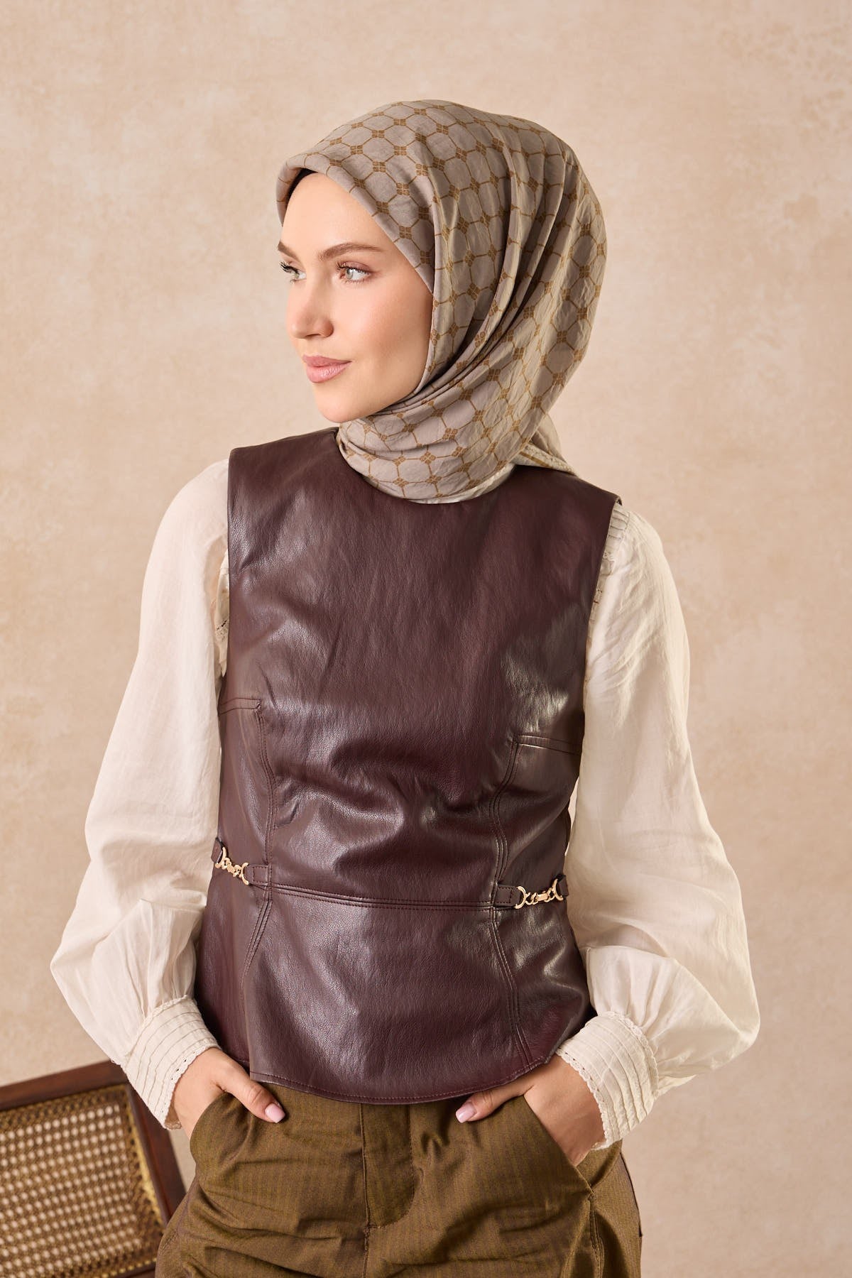 Silkhome Olinda Eşarp Koyu Gri