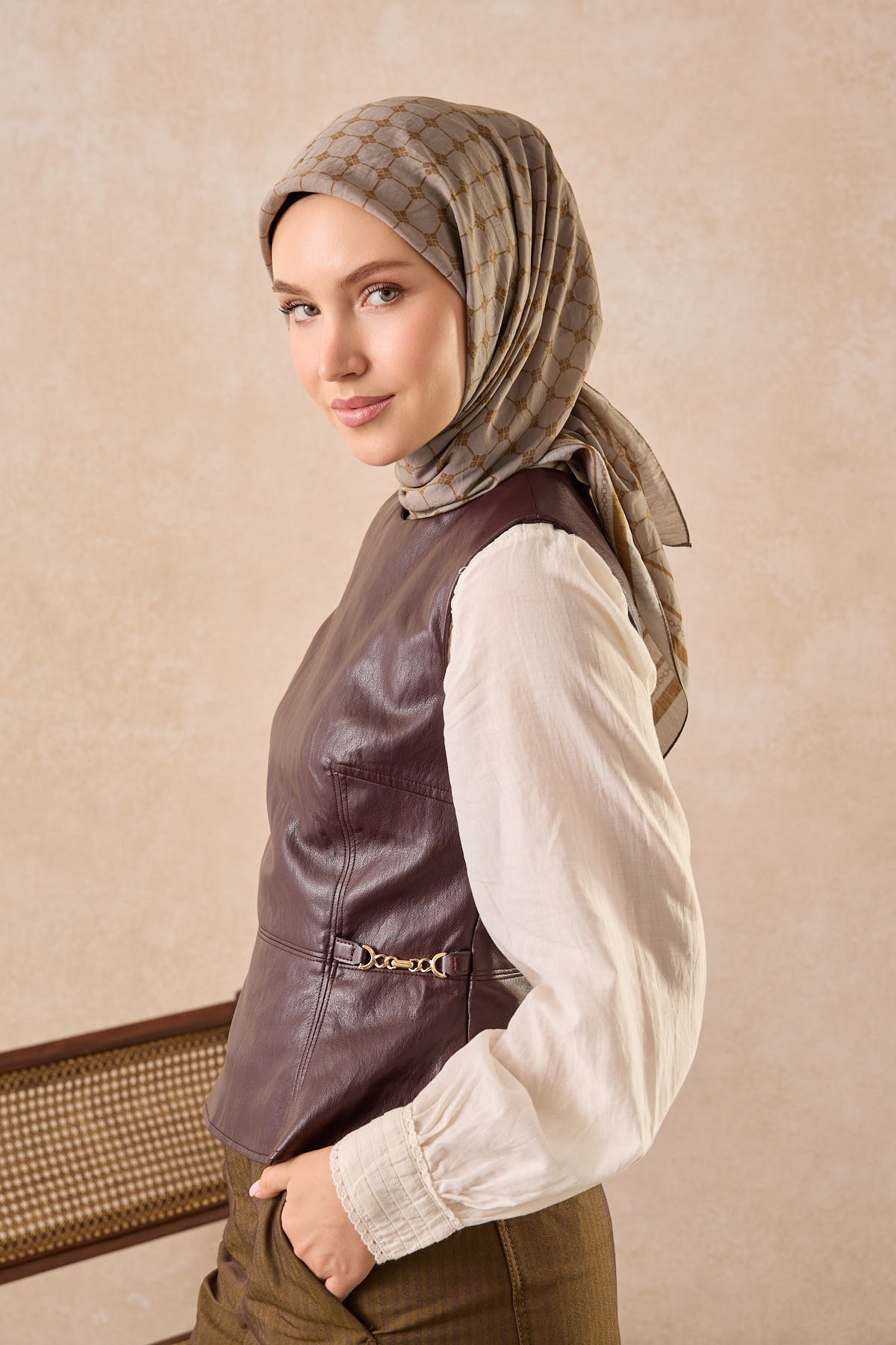Silkhome Olinda Eşarp Koyu Gri